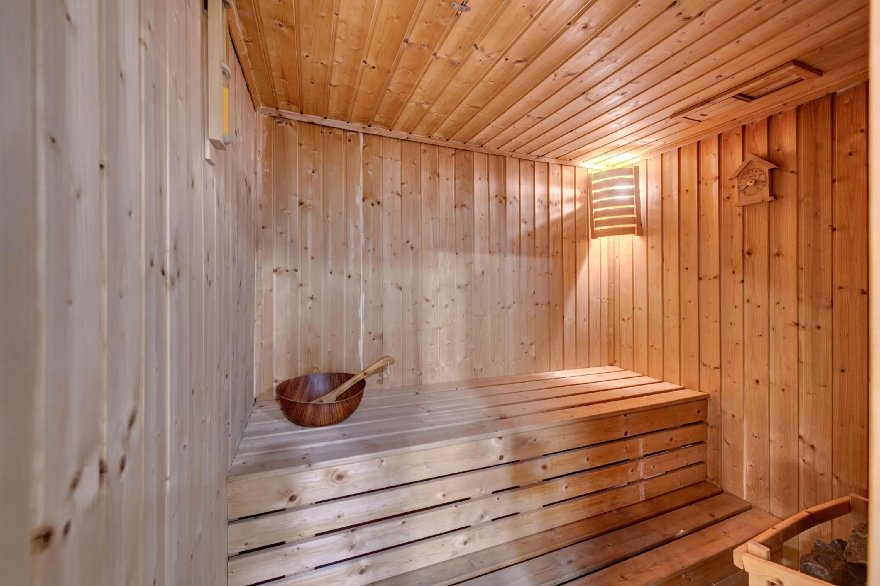 Sauna in SUHA Park Hotel Apartments, Waterfront Jaddaf