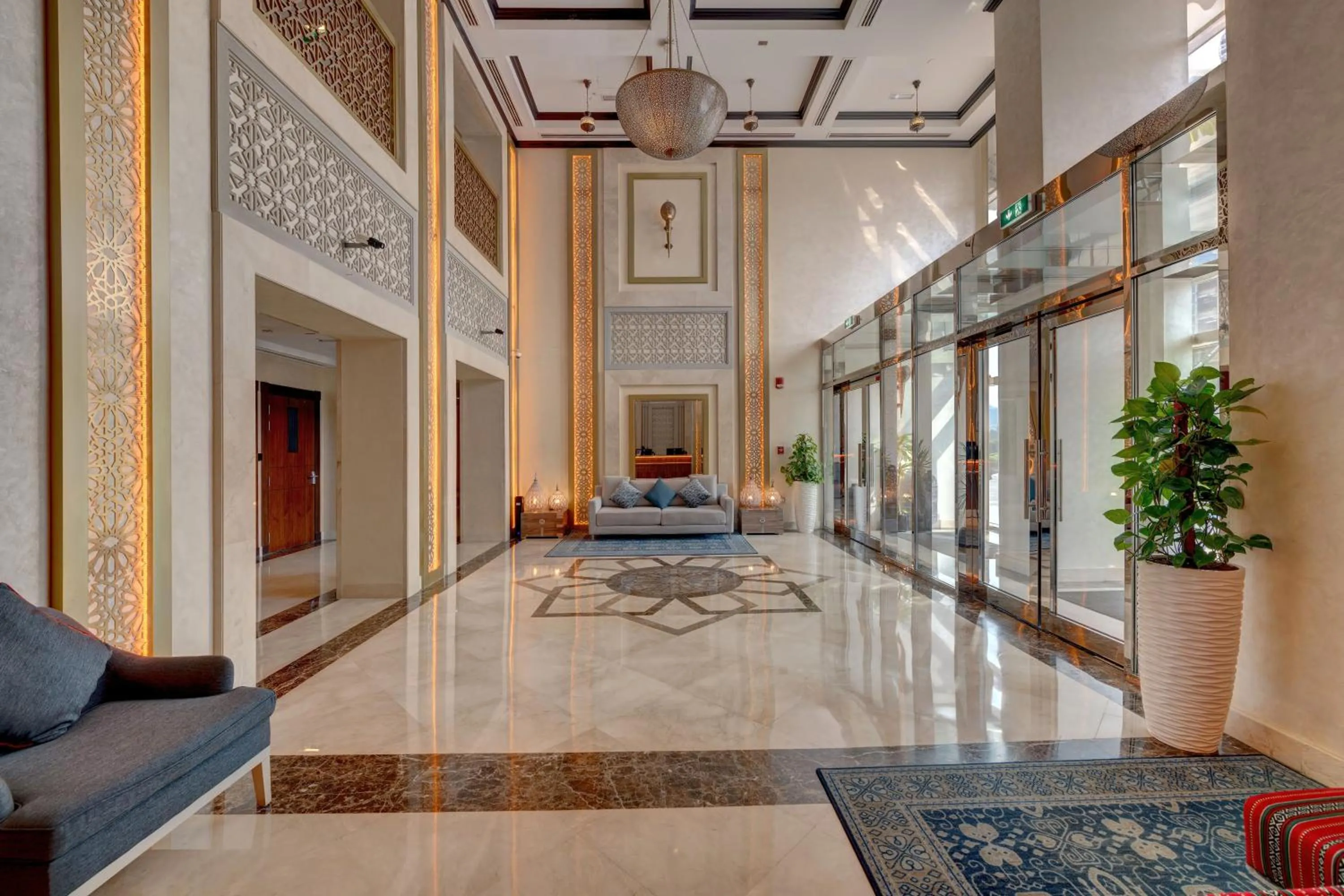 Lobby or reception in SUHA Park Hotel Apartments, Waterfront Jaddaf