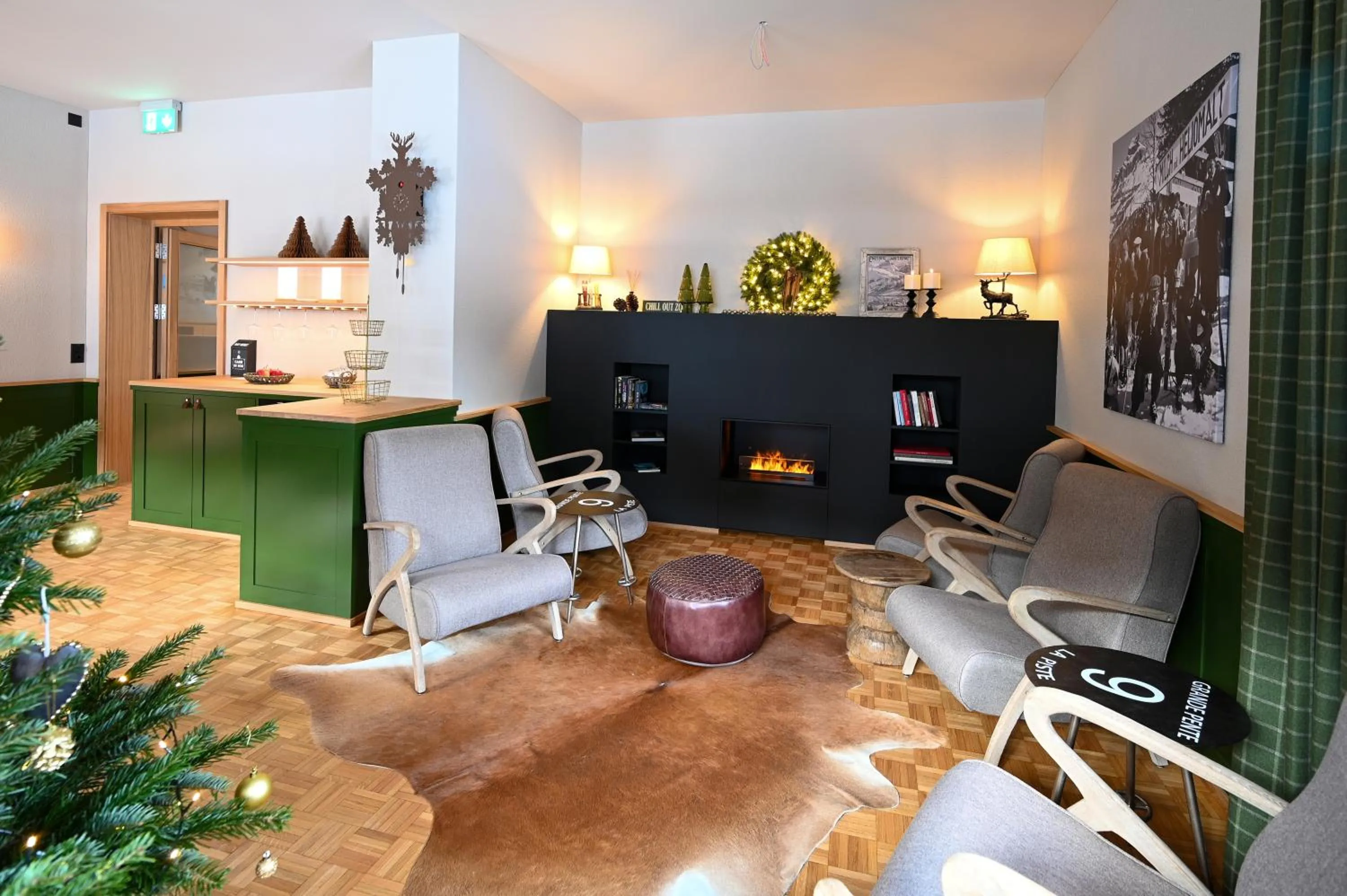 Lobby or reception in Hotel Sonnwendhof Engelberg