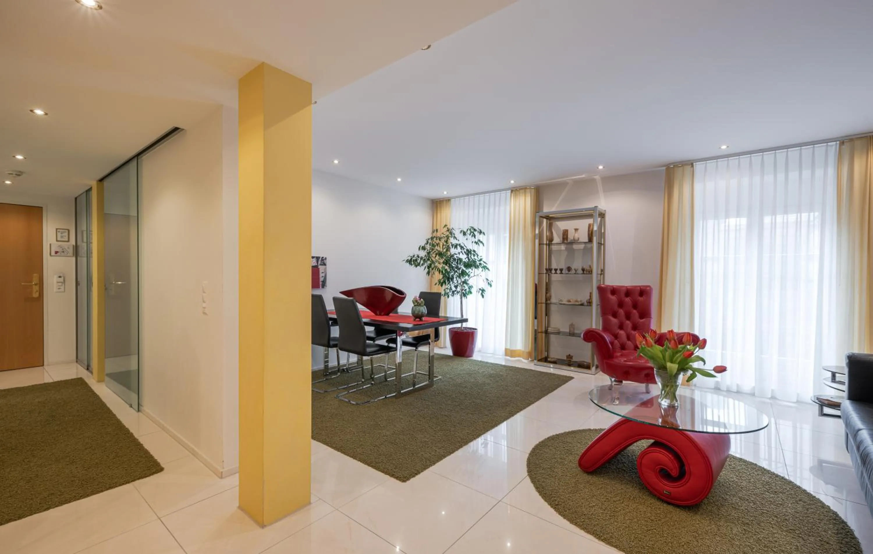 Living room in GAIA Hotel Basel - the sustainable 4 star hotel