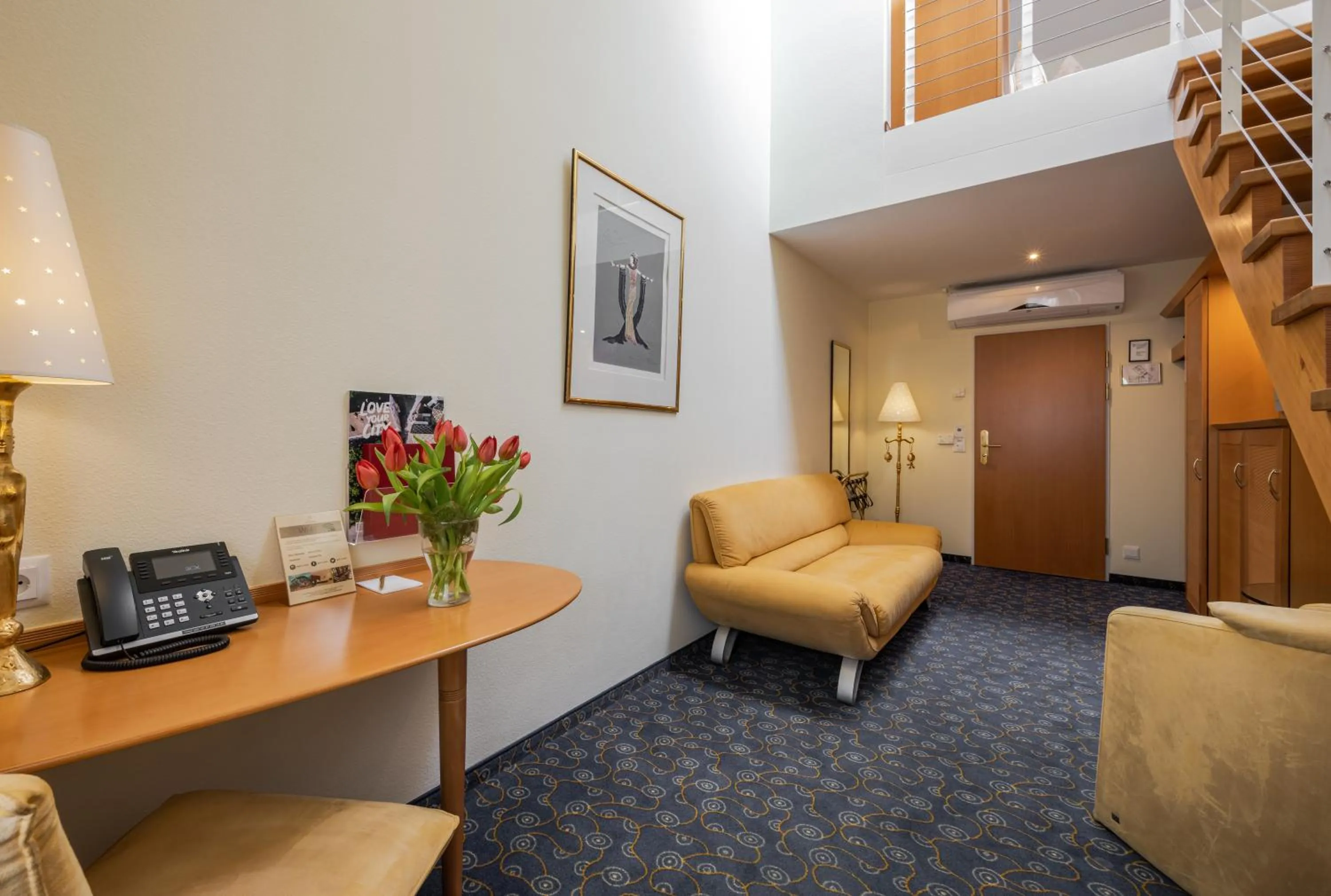 Living room in GAIA Hotel Basel - the sustainable 4 star hotel