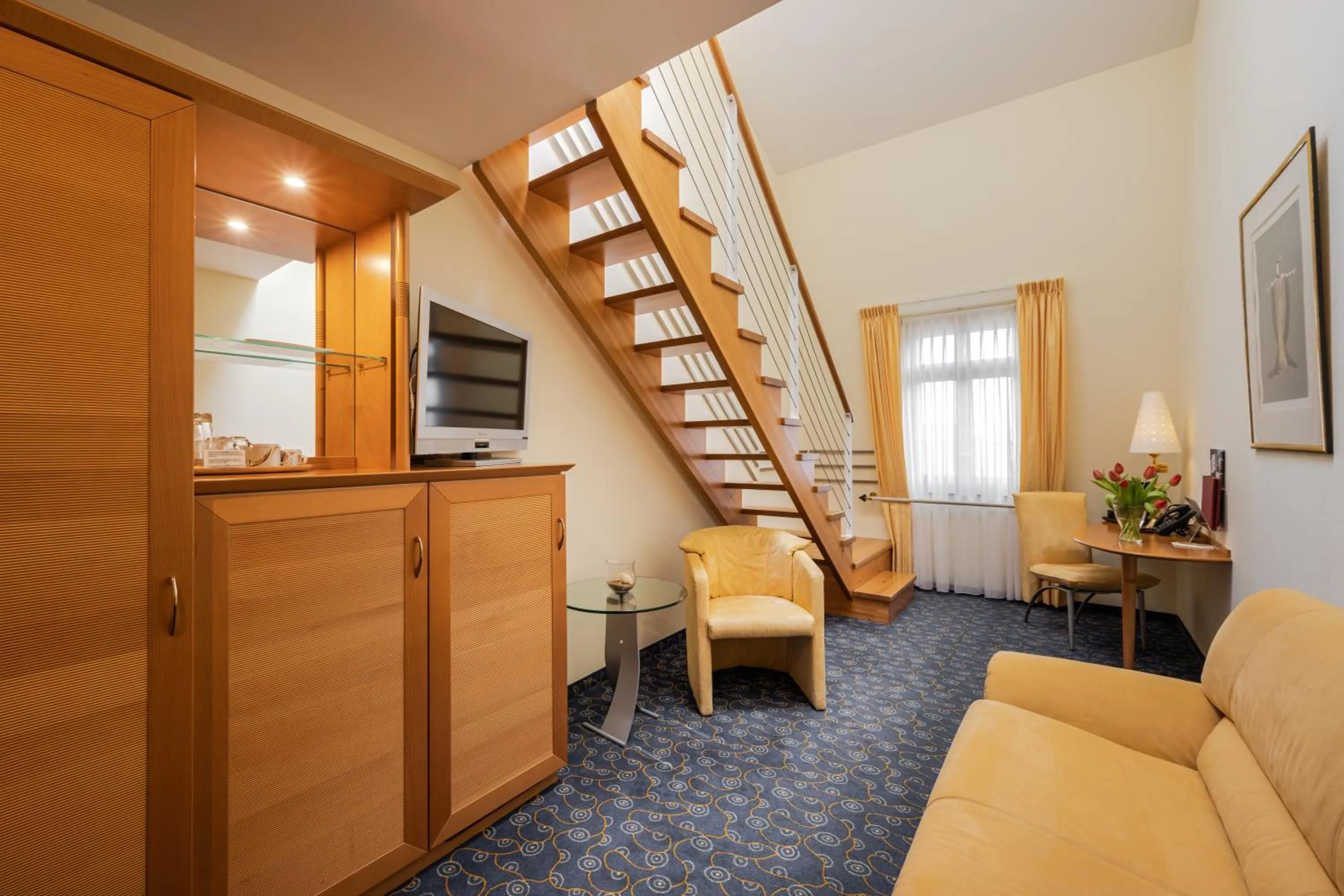 Living room in GAIA Hotel Basel - the sustainable 4 star hotel