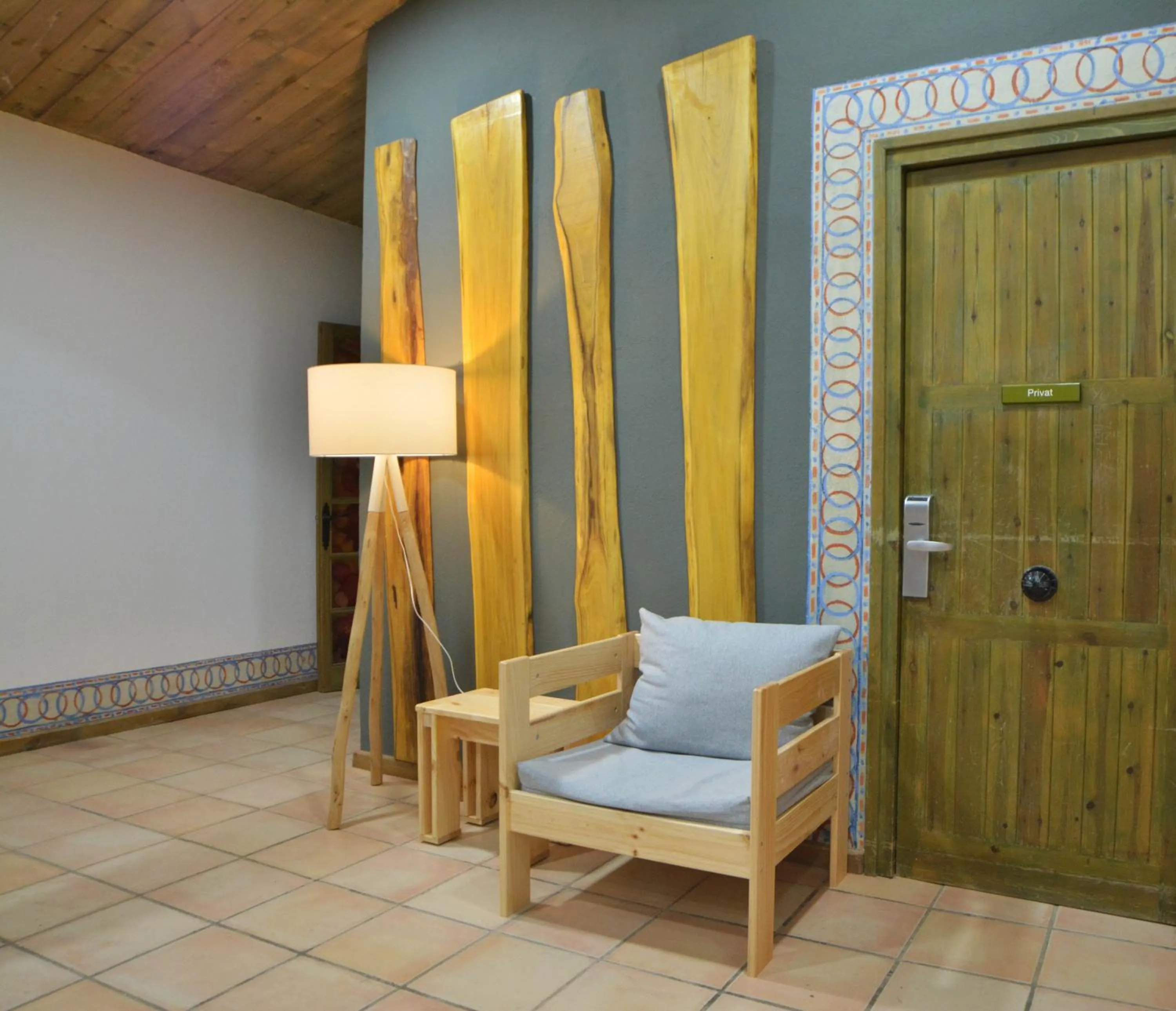 Living room in El Jou Nature