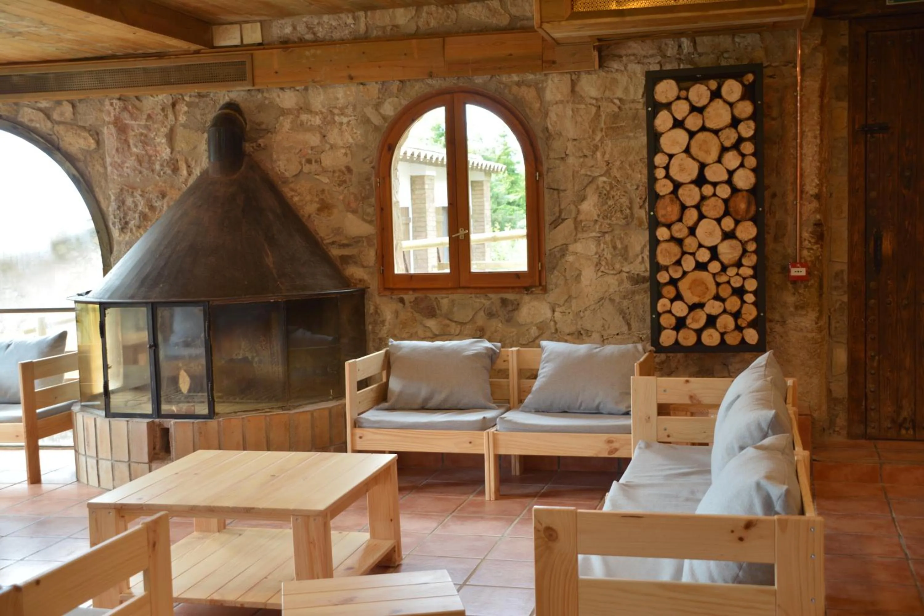 Living room in El Jou Nature