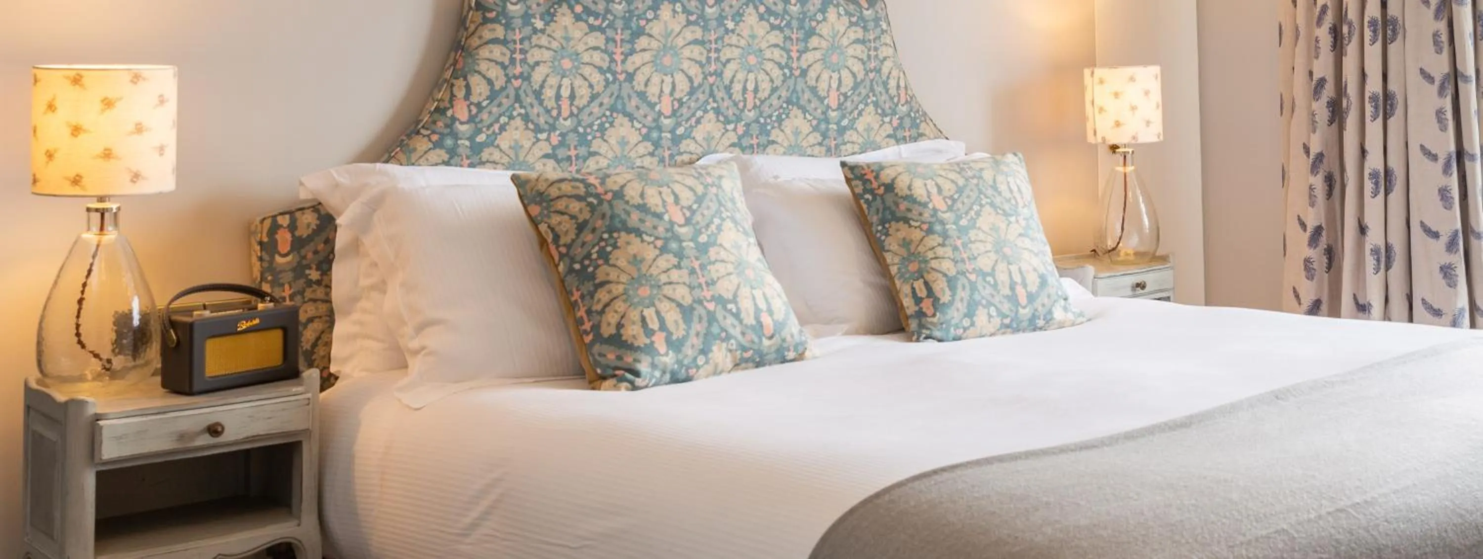 Bed in The Bear Hotel