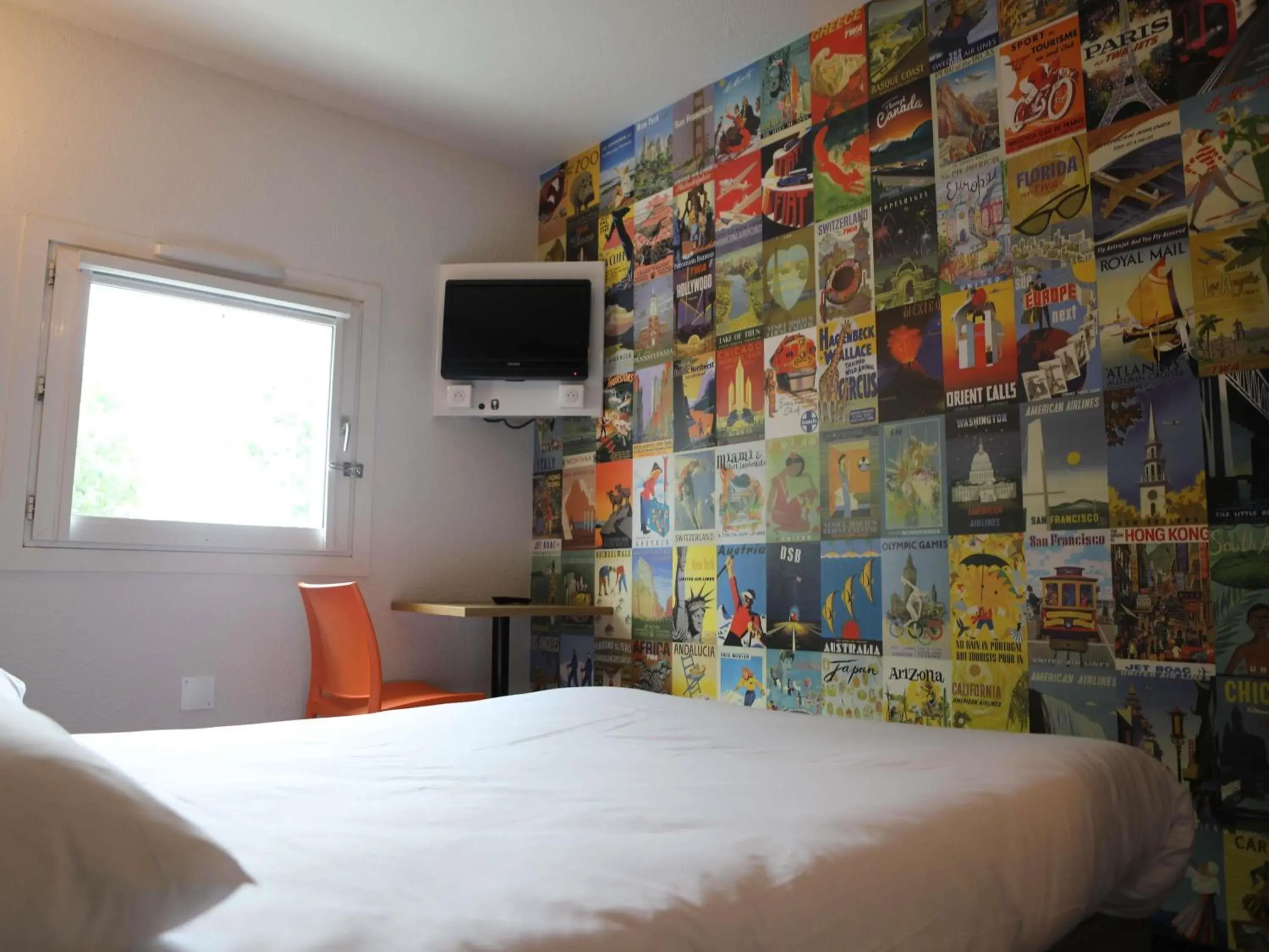 Standard Twin Room in hotelF1 Orange Centre Echangeur A7 A9 Standard Twin Room in hotelF1 Orange Centre Echangeur A7 A9