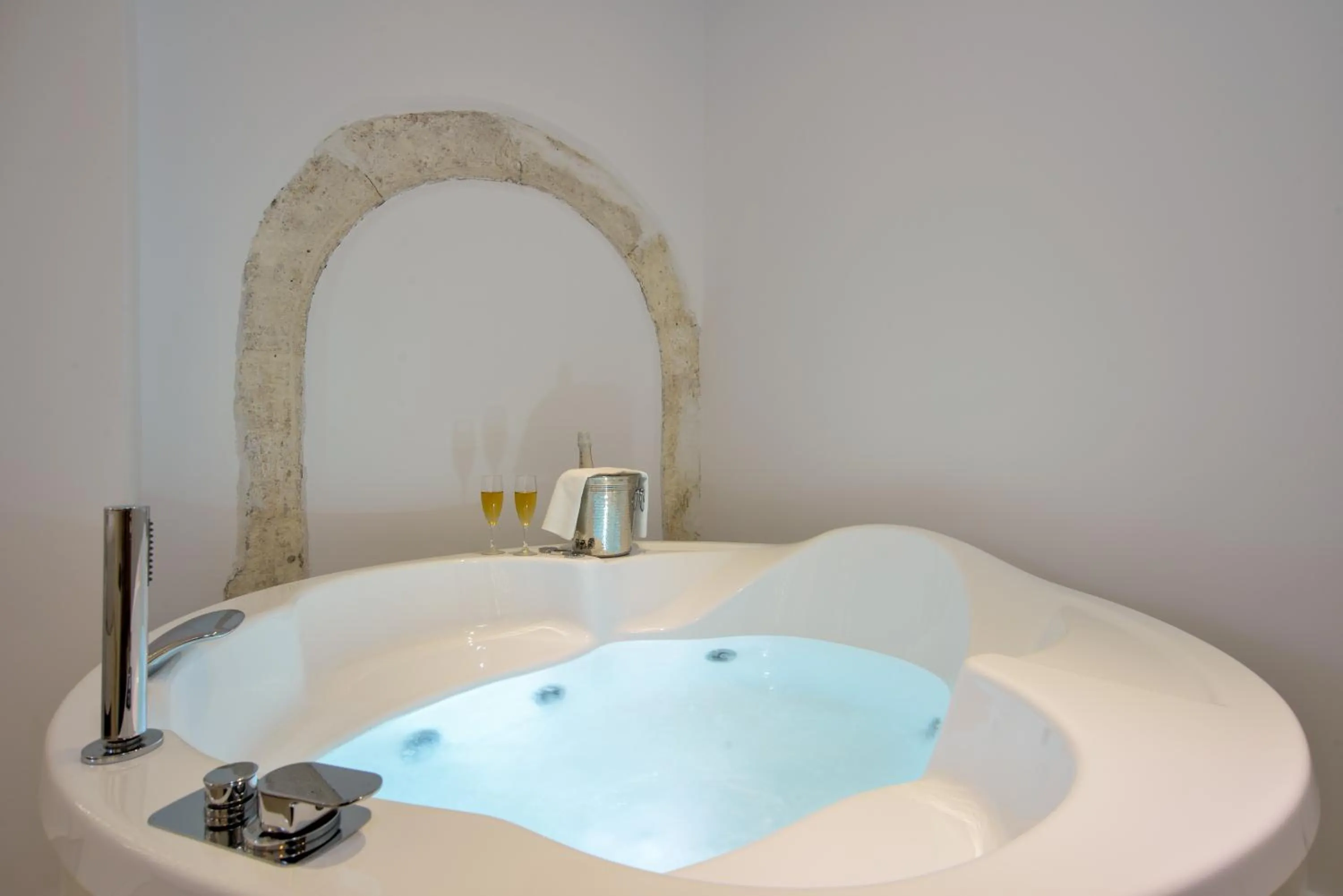 Bath in Elia Portou Luxury Residence