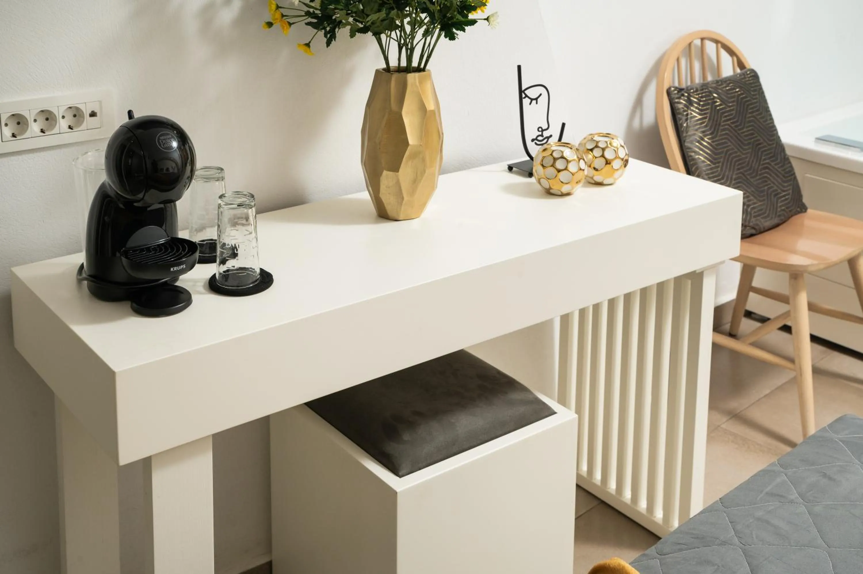 Decorative detail in Elia Portou Luxury Residence