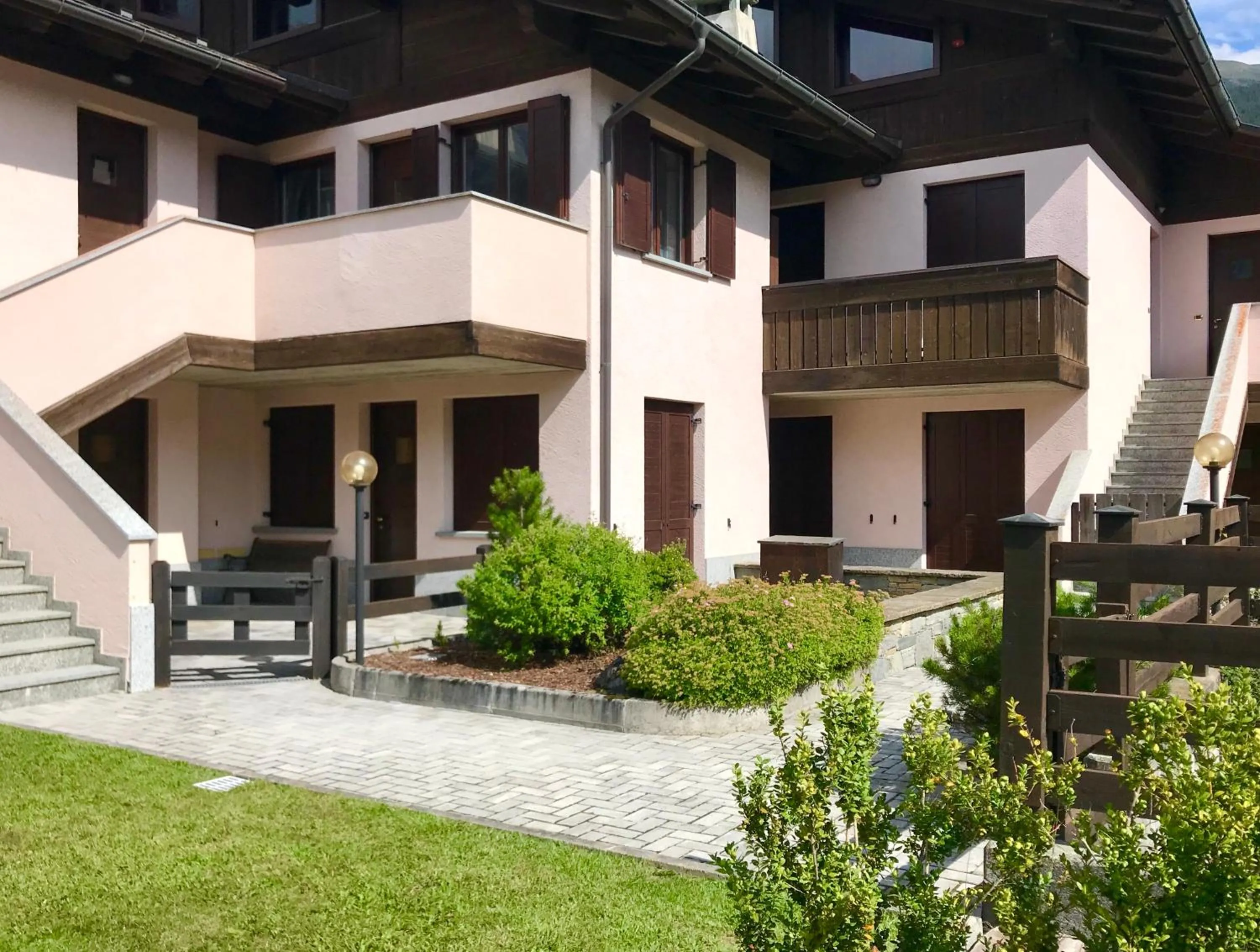 Garden in Chalet Bormino 5