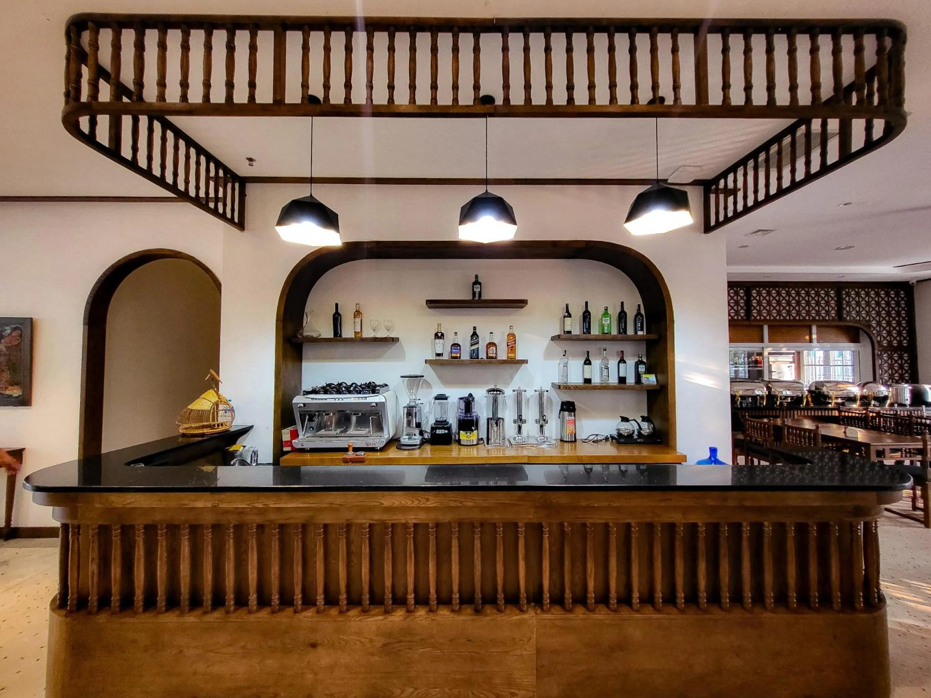 Food and drinks in Lavian Hotel