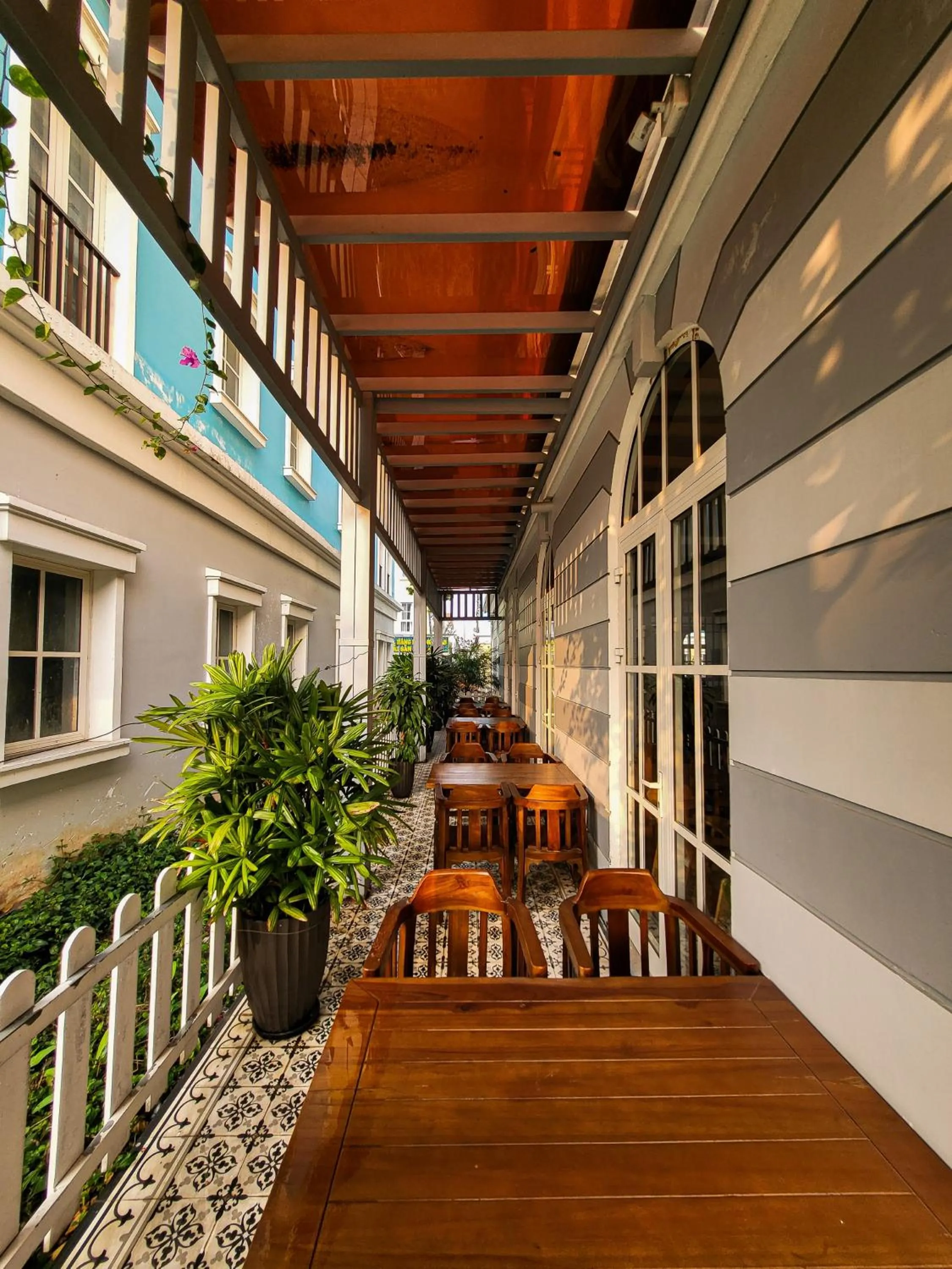 Property building in Lavian Hotel