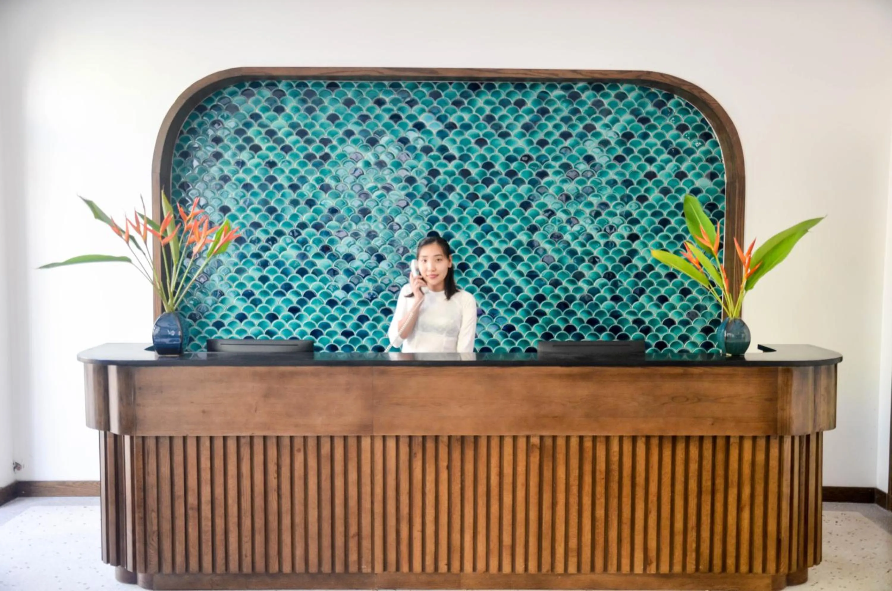 Lobby or reception in Lavian Hotel