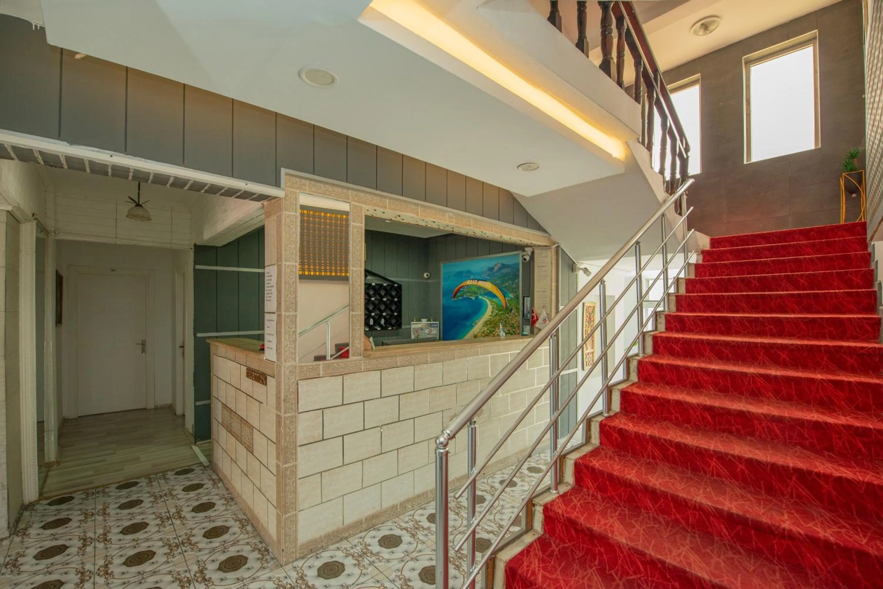 Lobby or reception in Aliş Hotel Fethiye