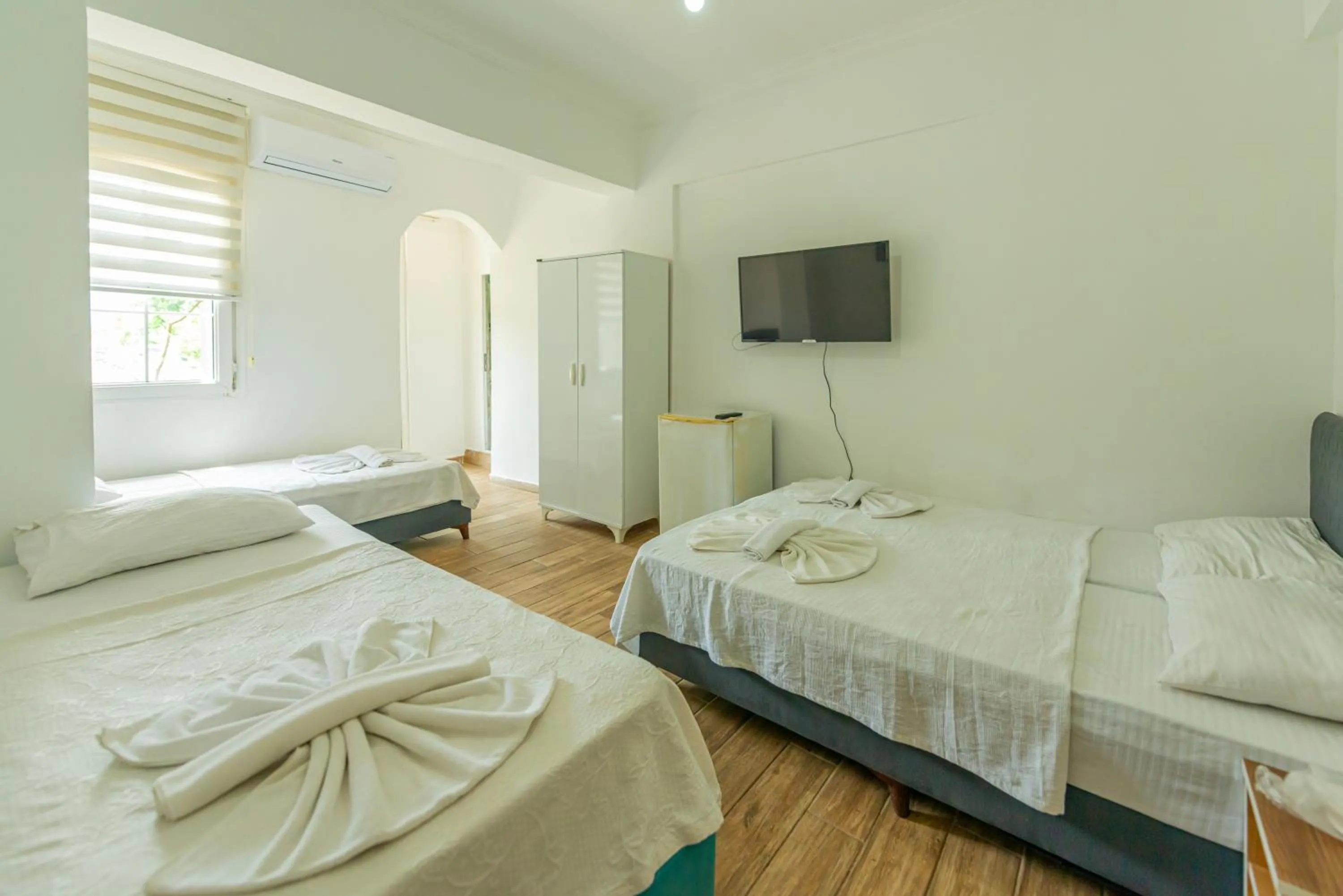 Bed in Aliş Hotel Fethiye