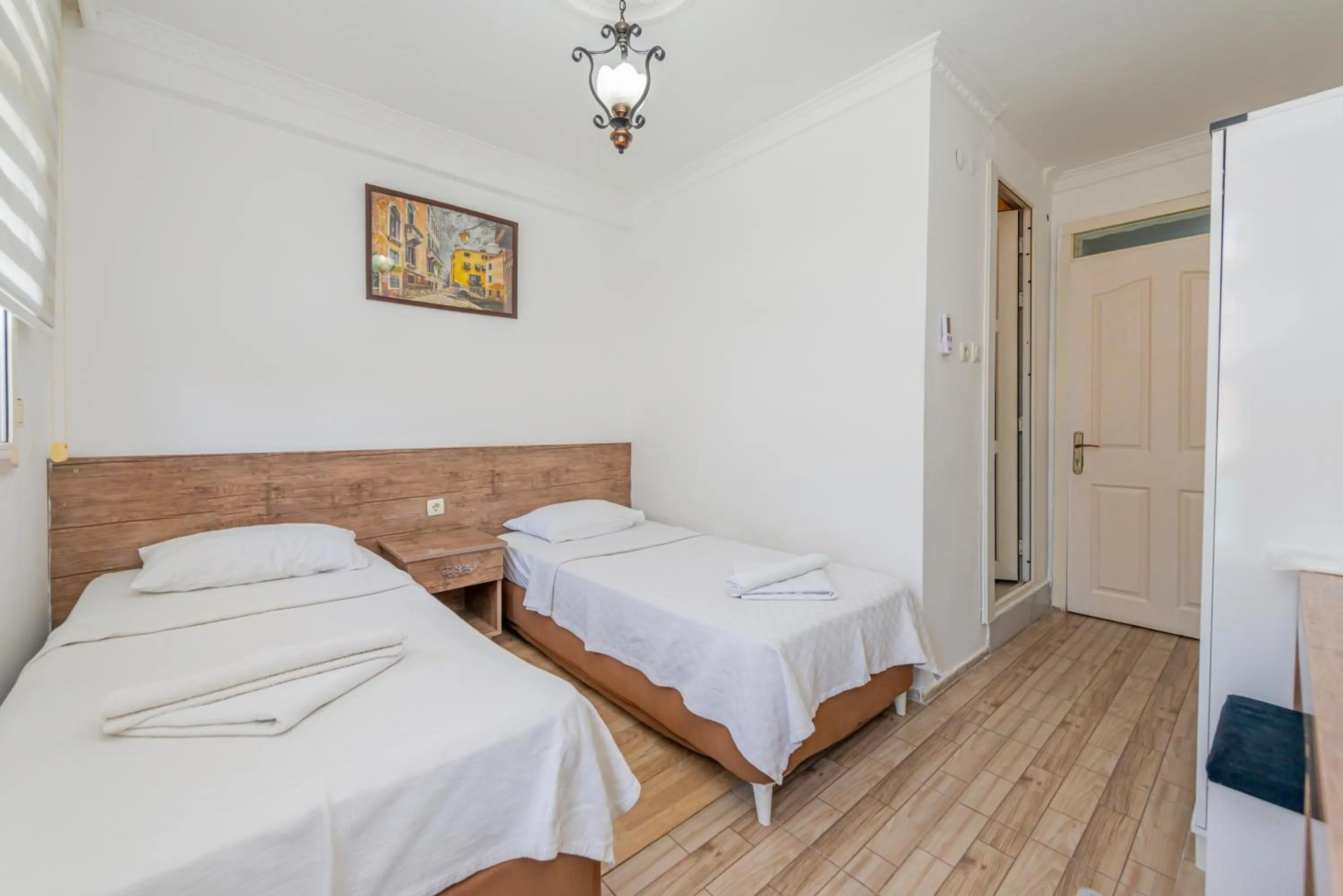 Bed in Aliş Hotel Fethiye