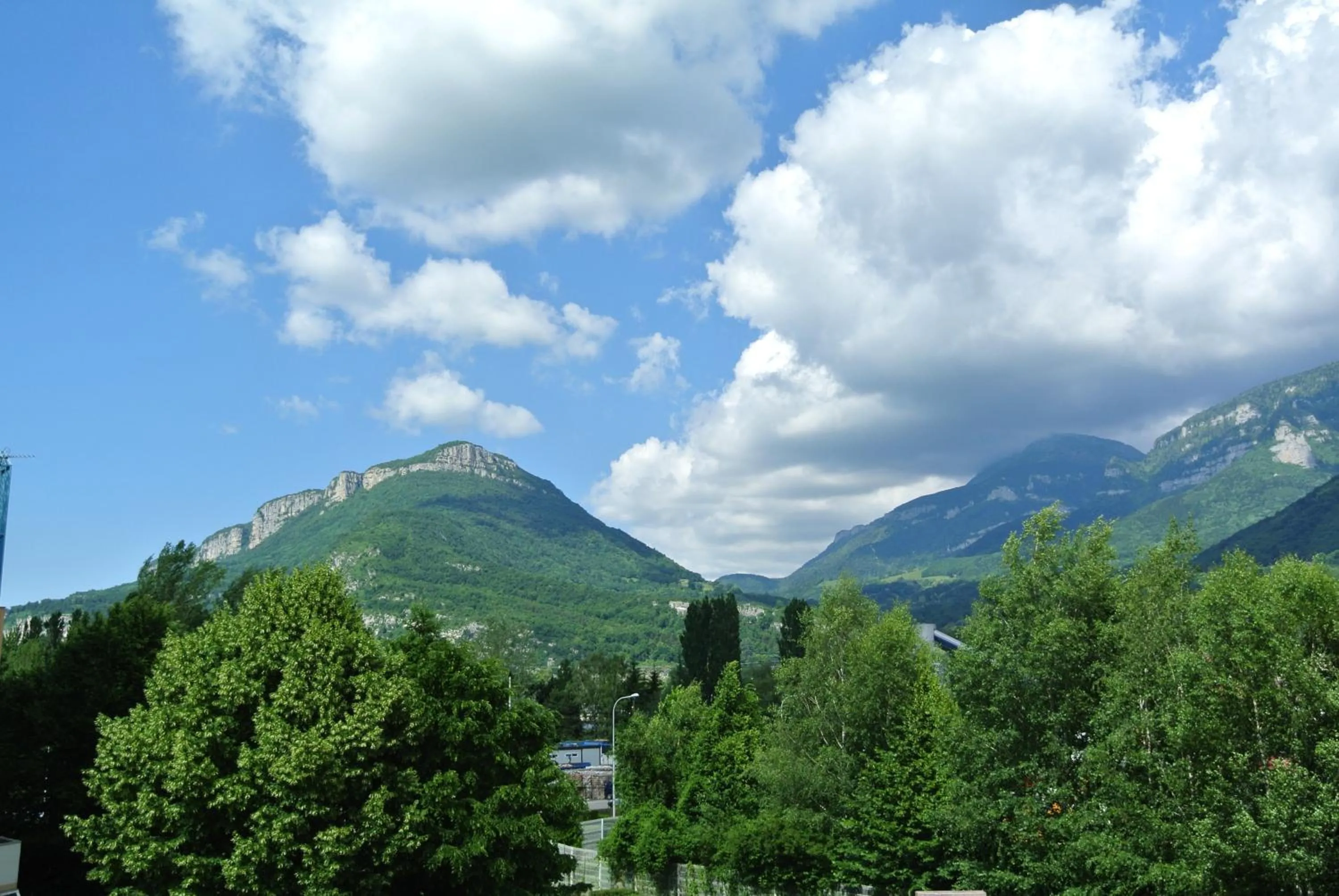 Natural landscape in ibis budget Grenoble Voreppe
