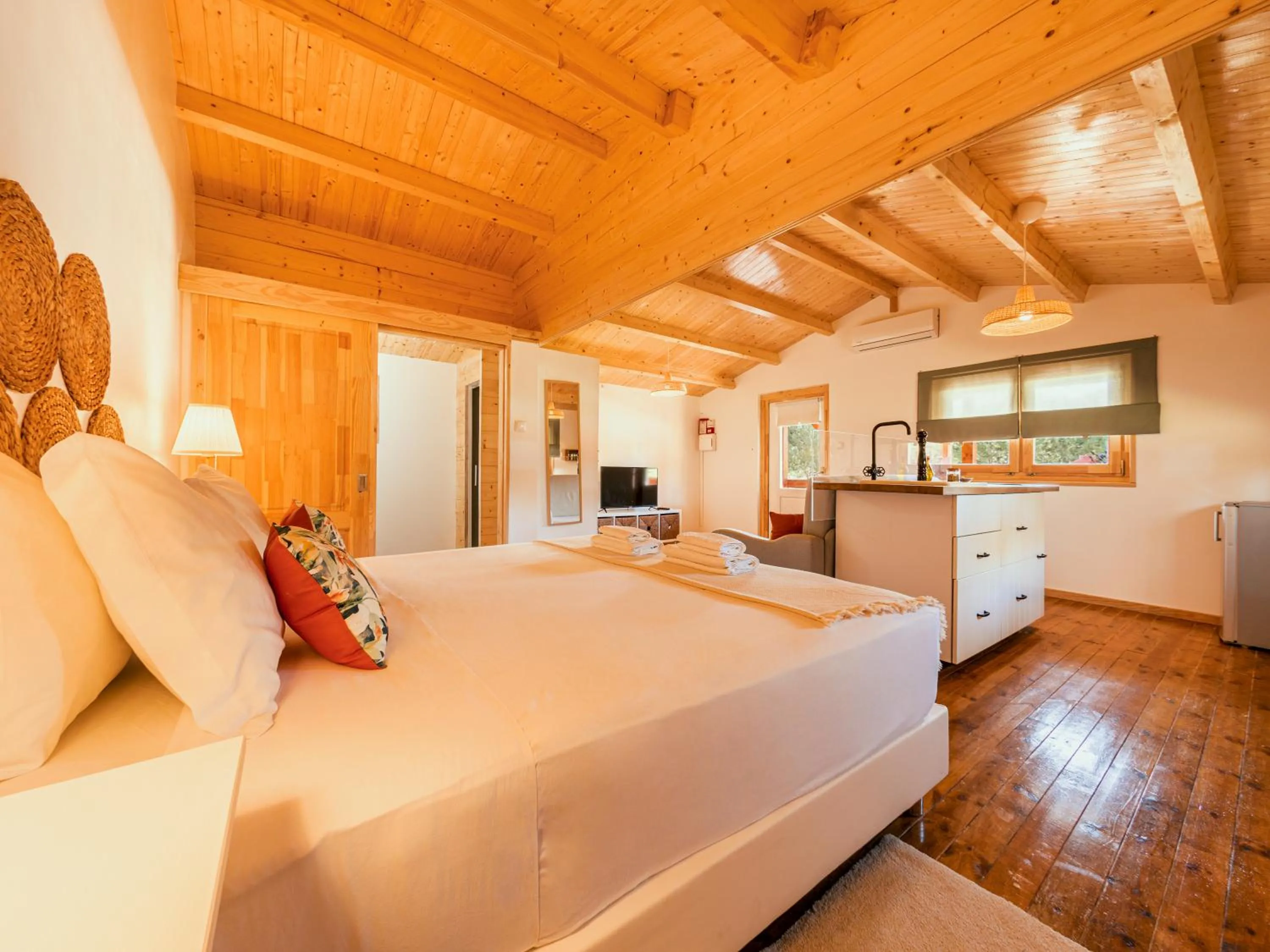 Bed in Chalet do Lago