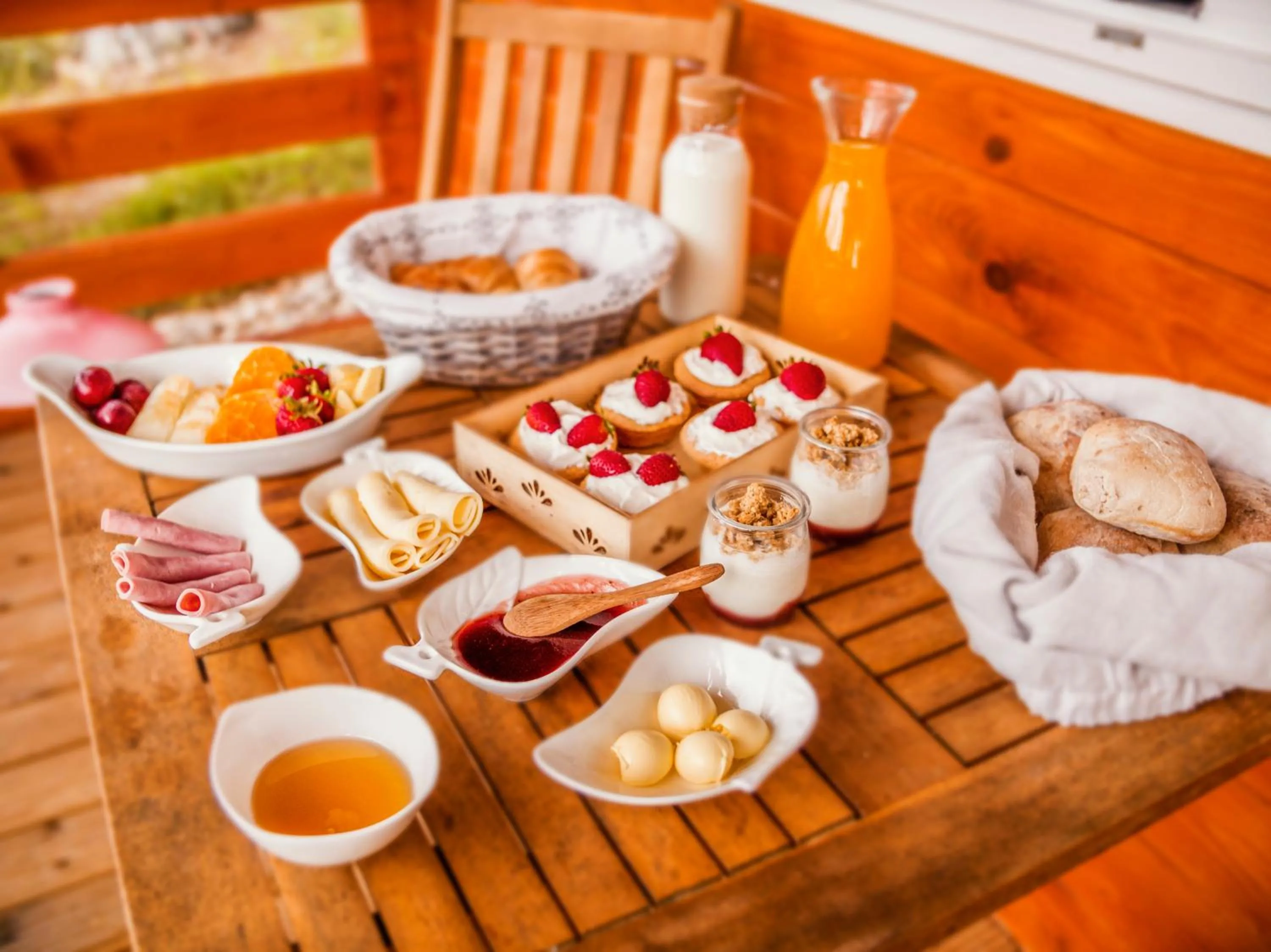 Breakfast in Chalet do Lago
