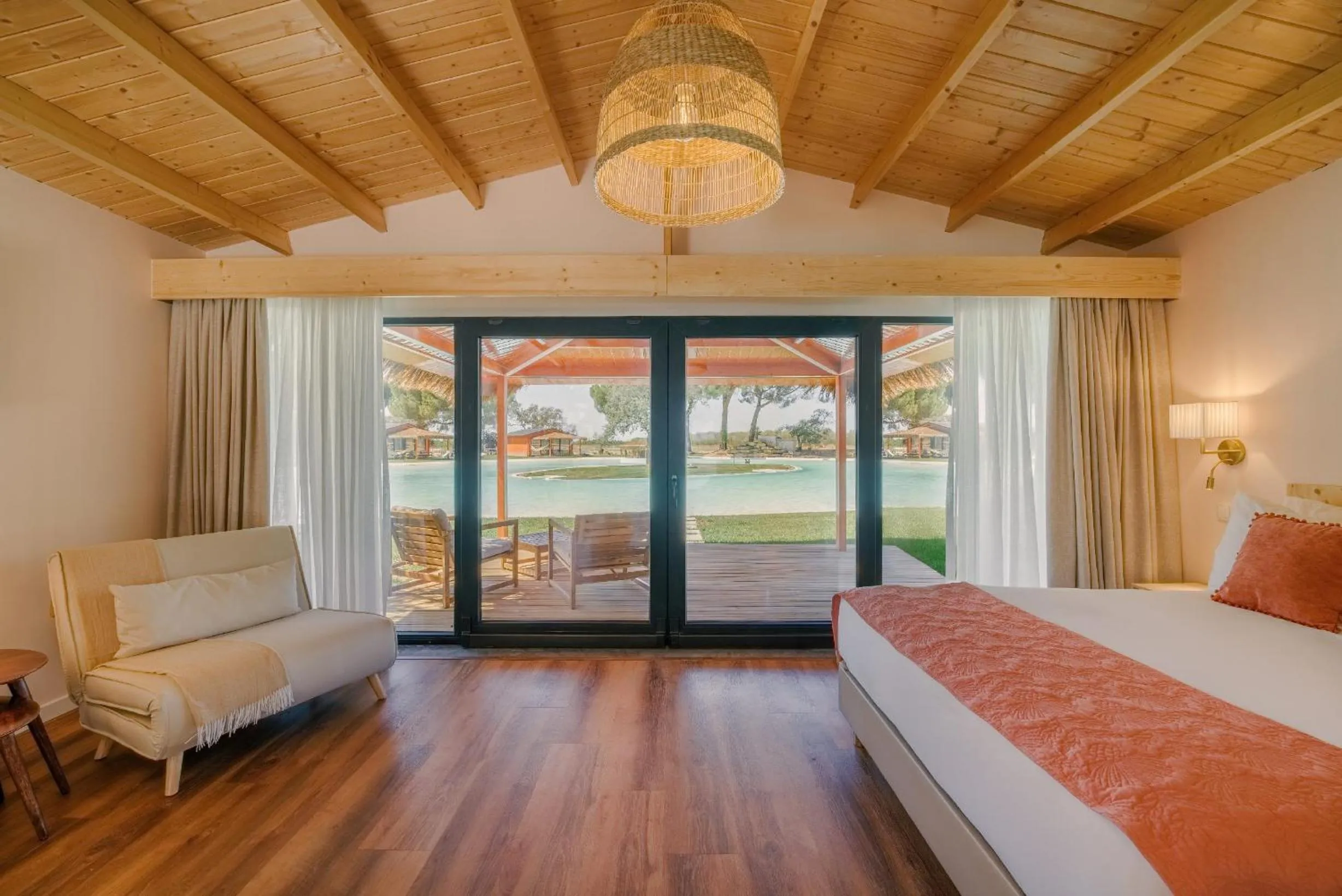Bed in Chalet do Lago