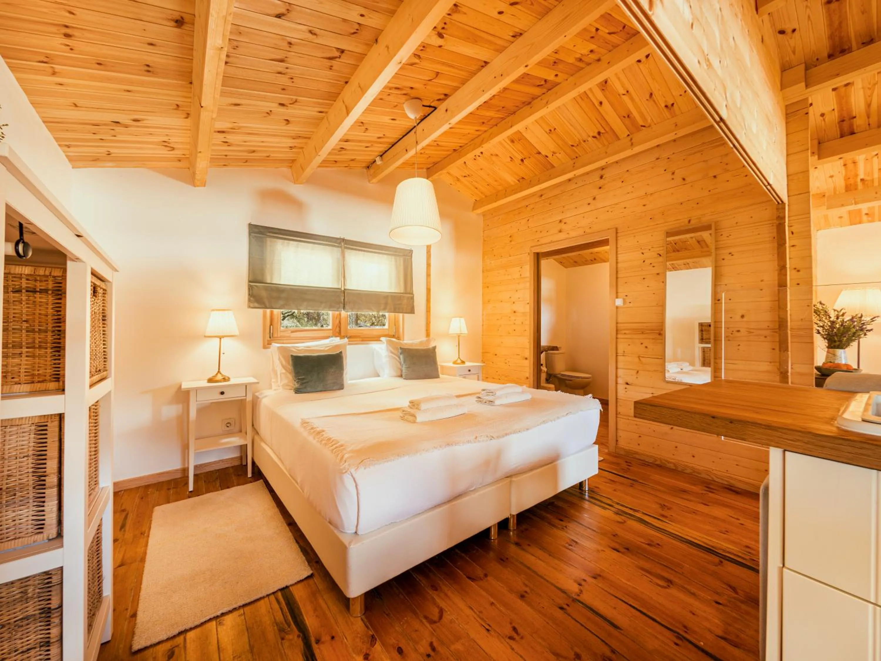 Bed in Chalet do Lago