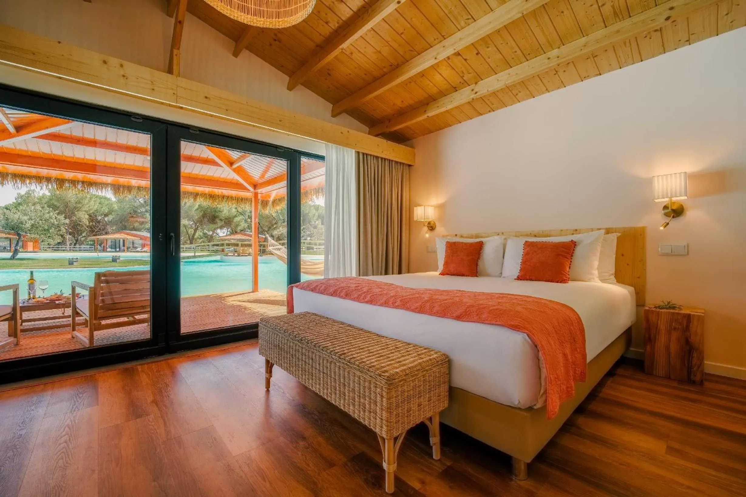 Bed in Chalet do Lago