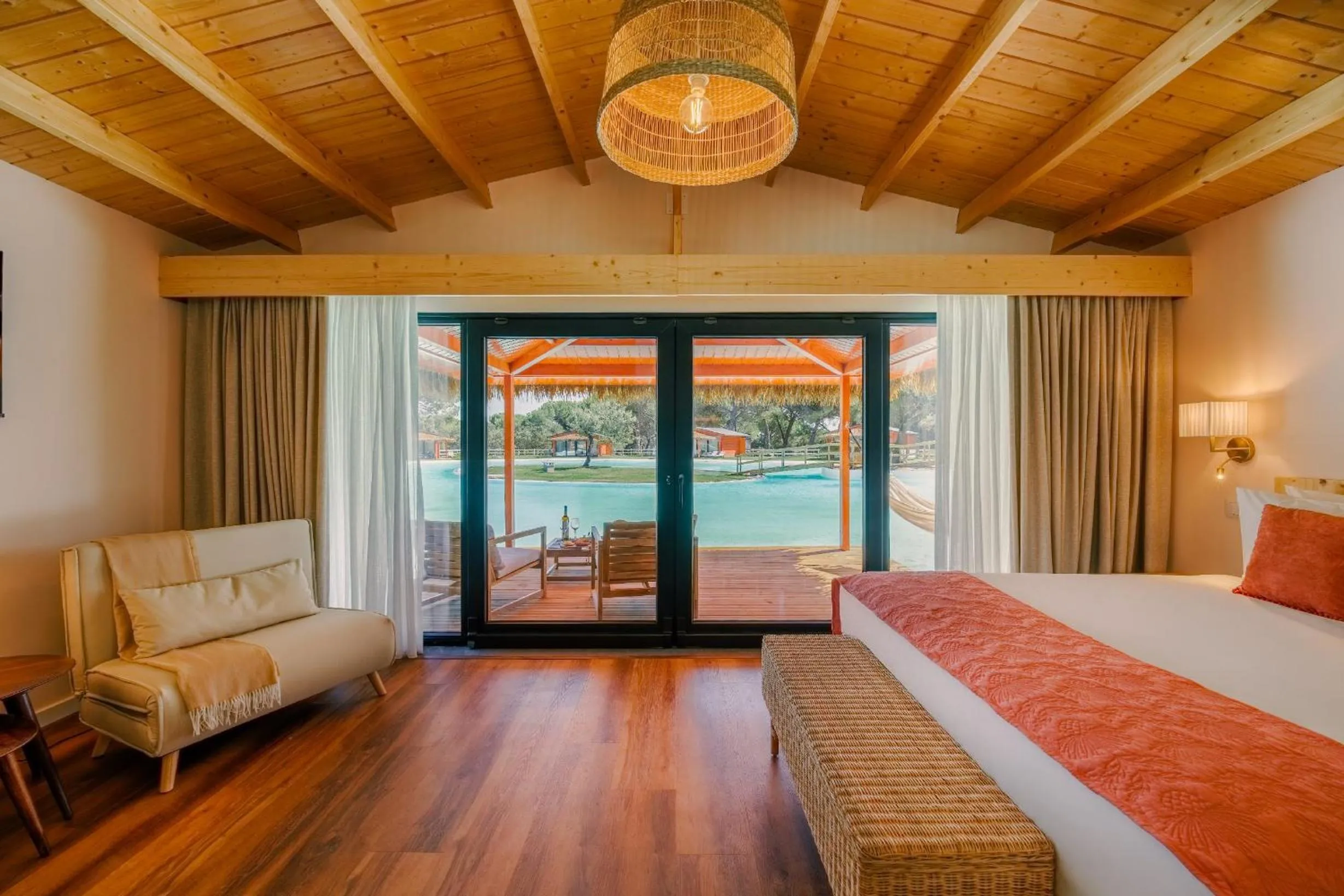 Bed in Chalet do Lago