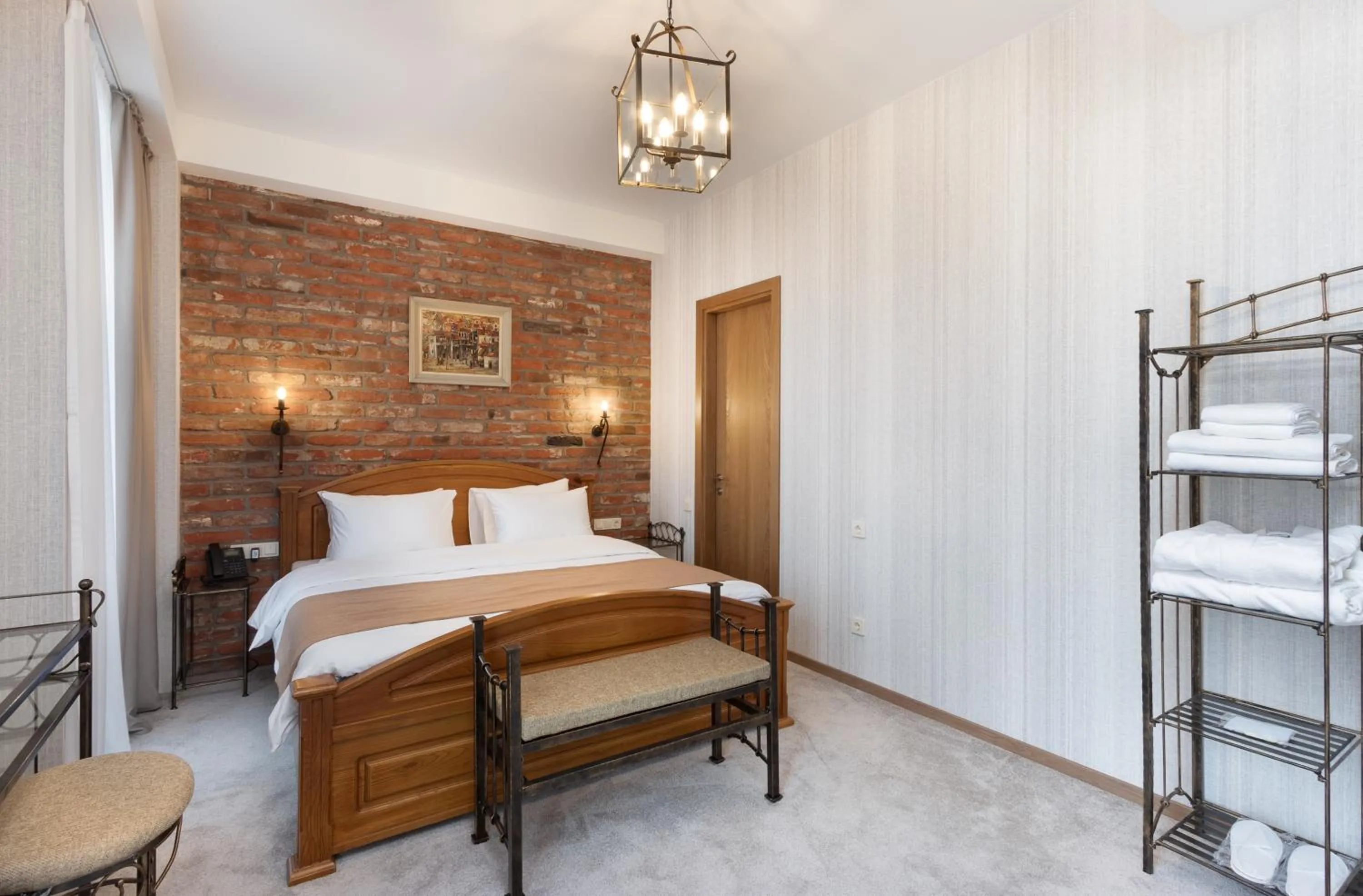 Bed in Brooch Boutique Hotel