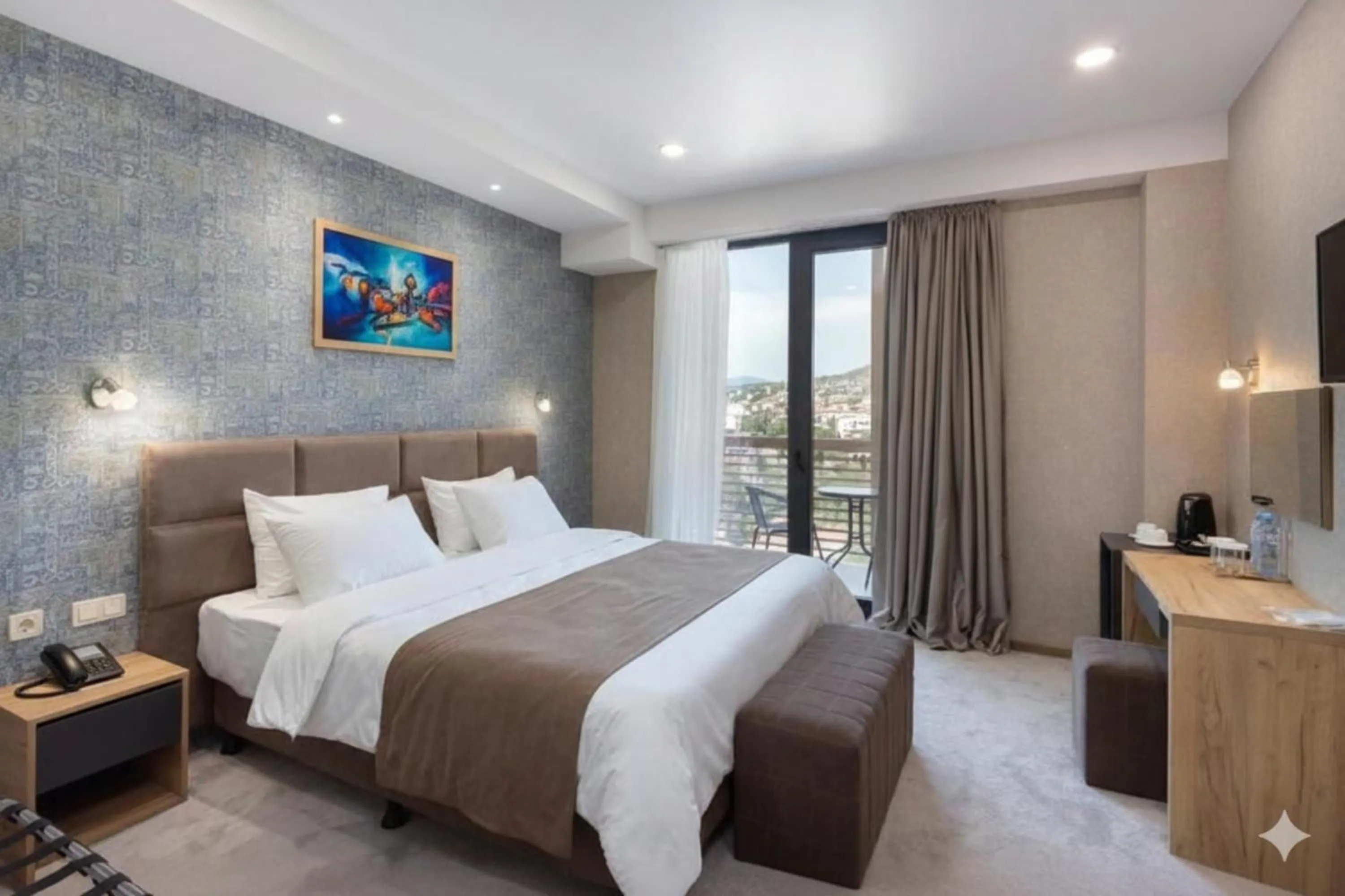 Photo of the whole room, Bed in Brooch Boutique Hotel