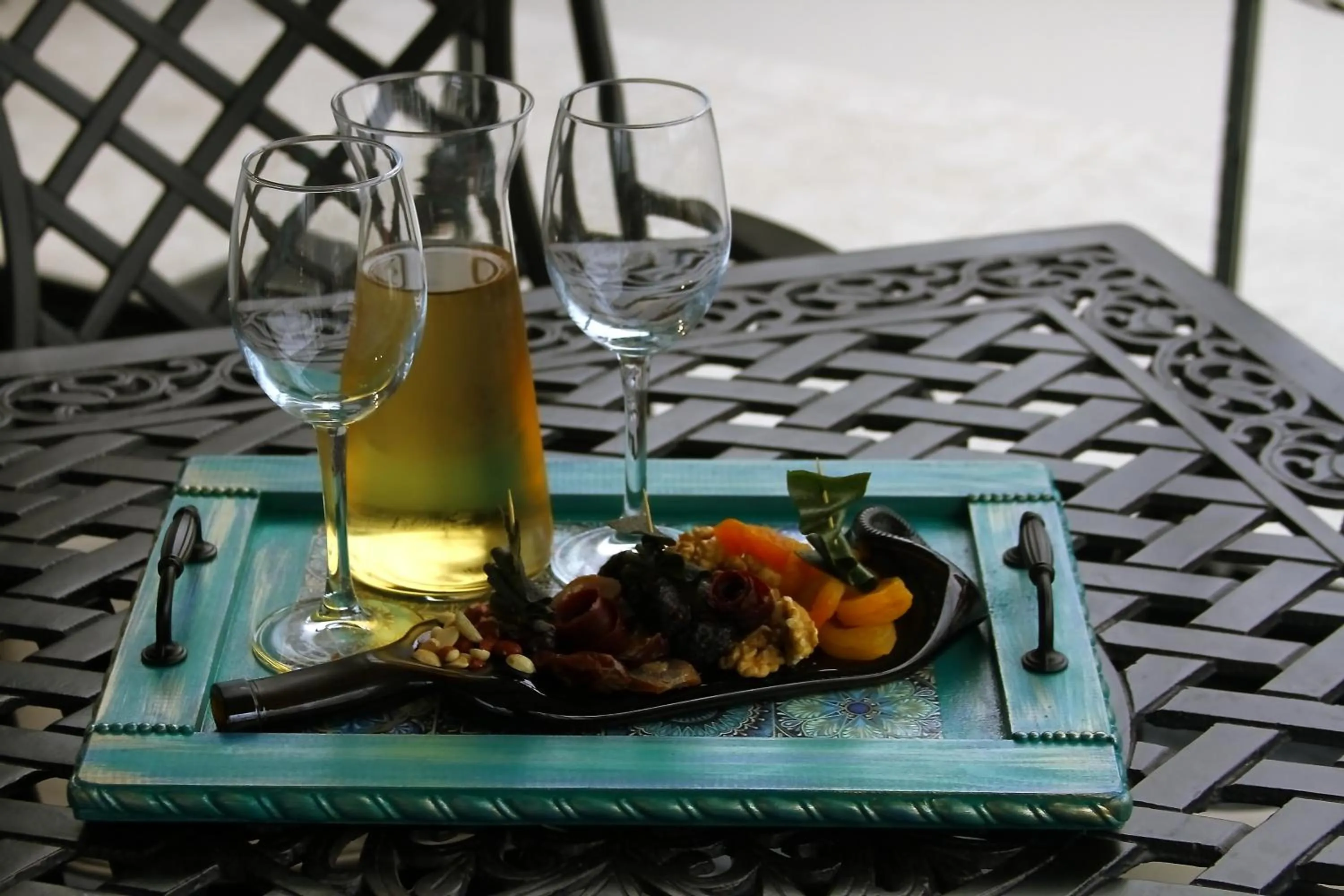 Decorative detail in Brooch Boutique Hotel