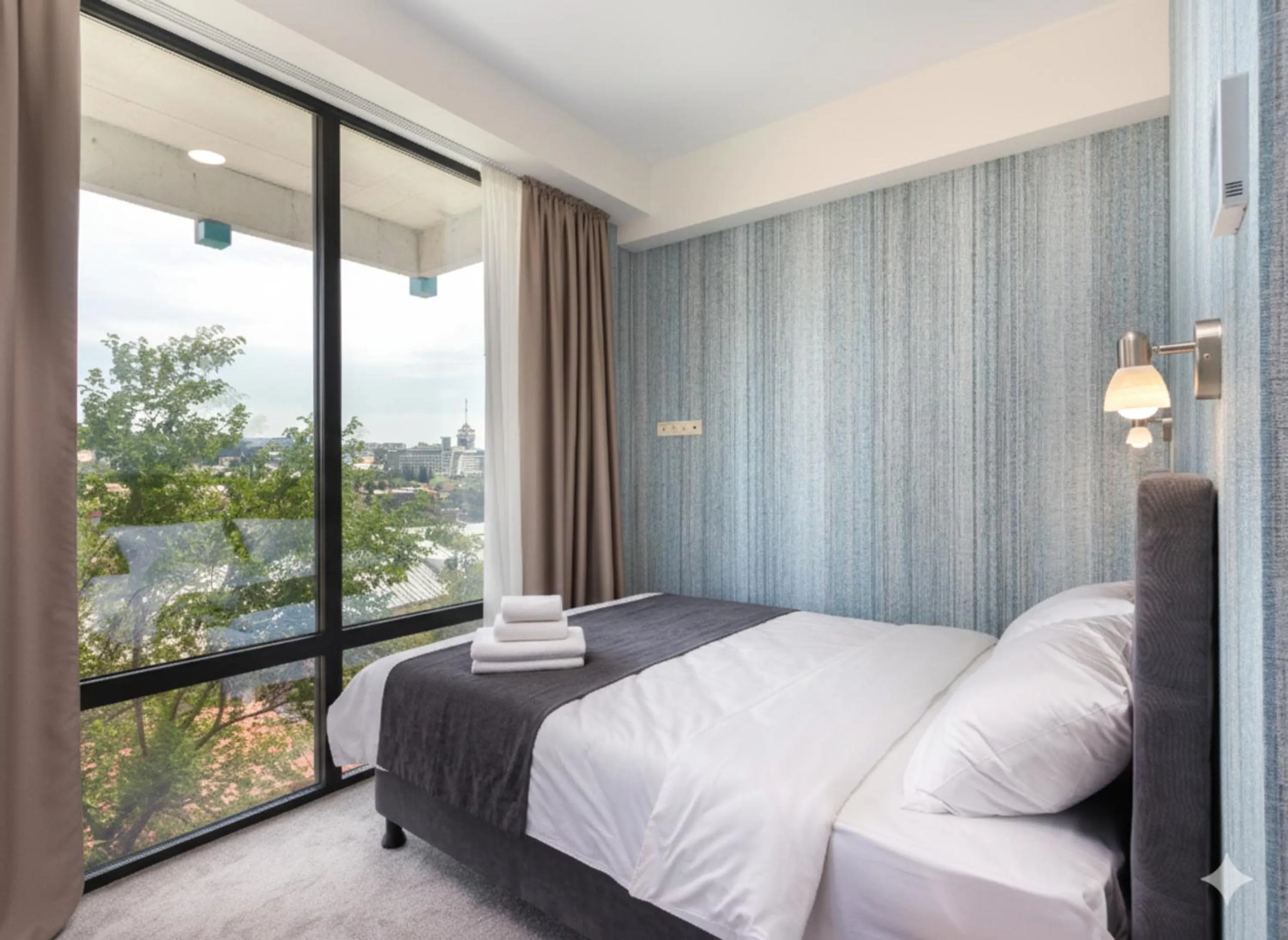 Bed in Brooch Boutique Hotel