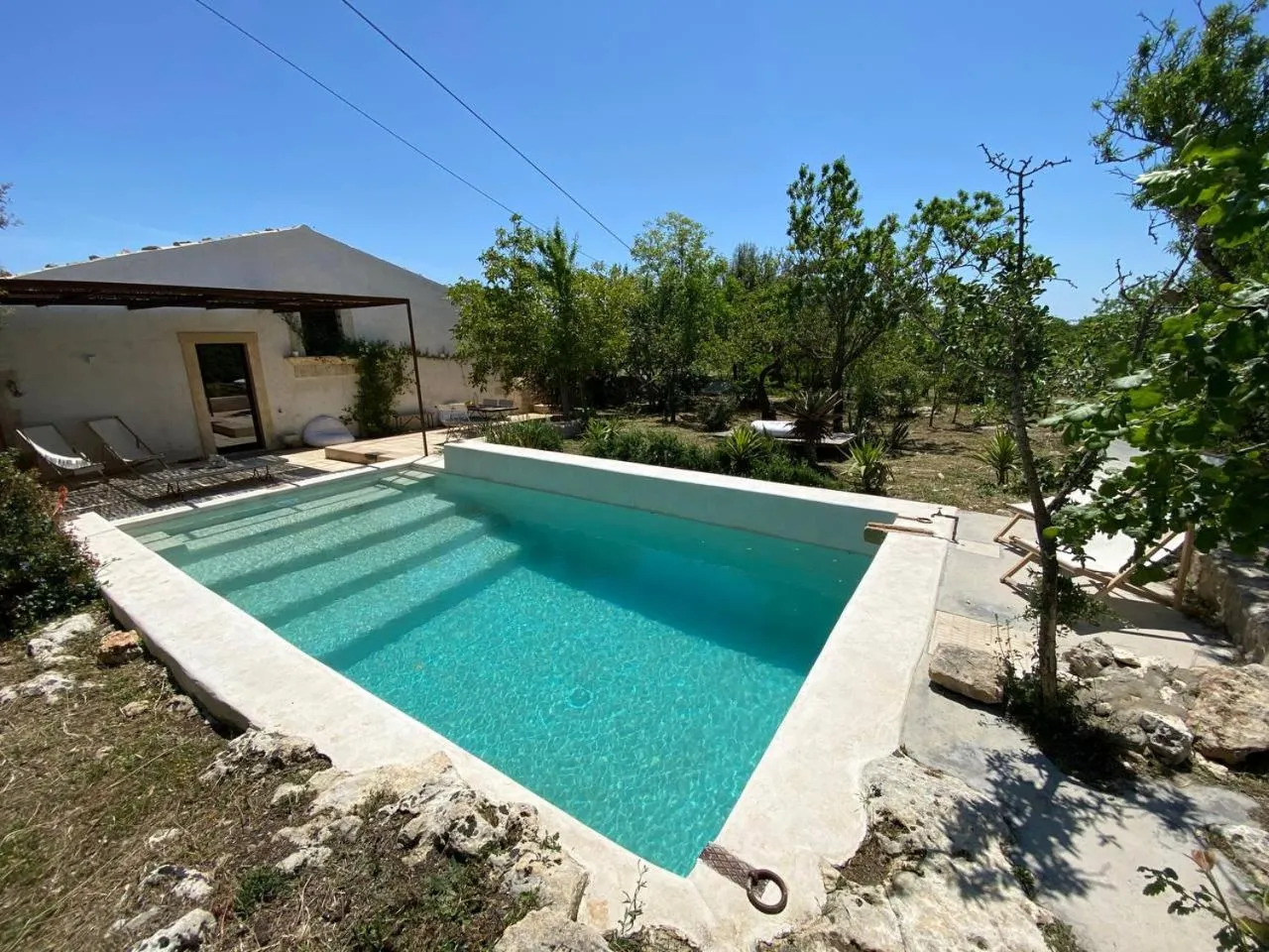 Pool view in Casa Balat