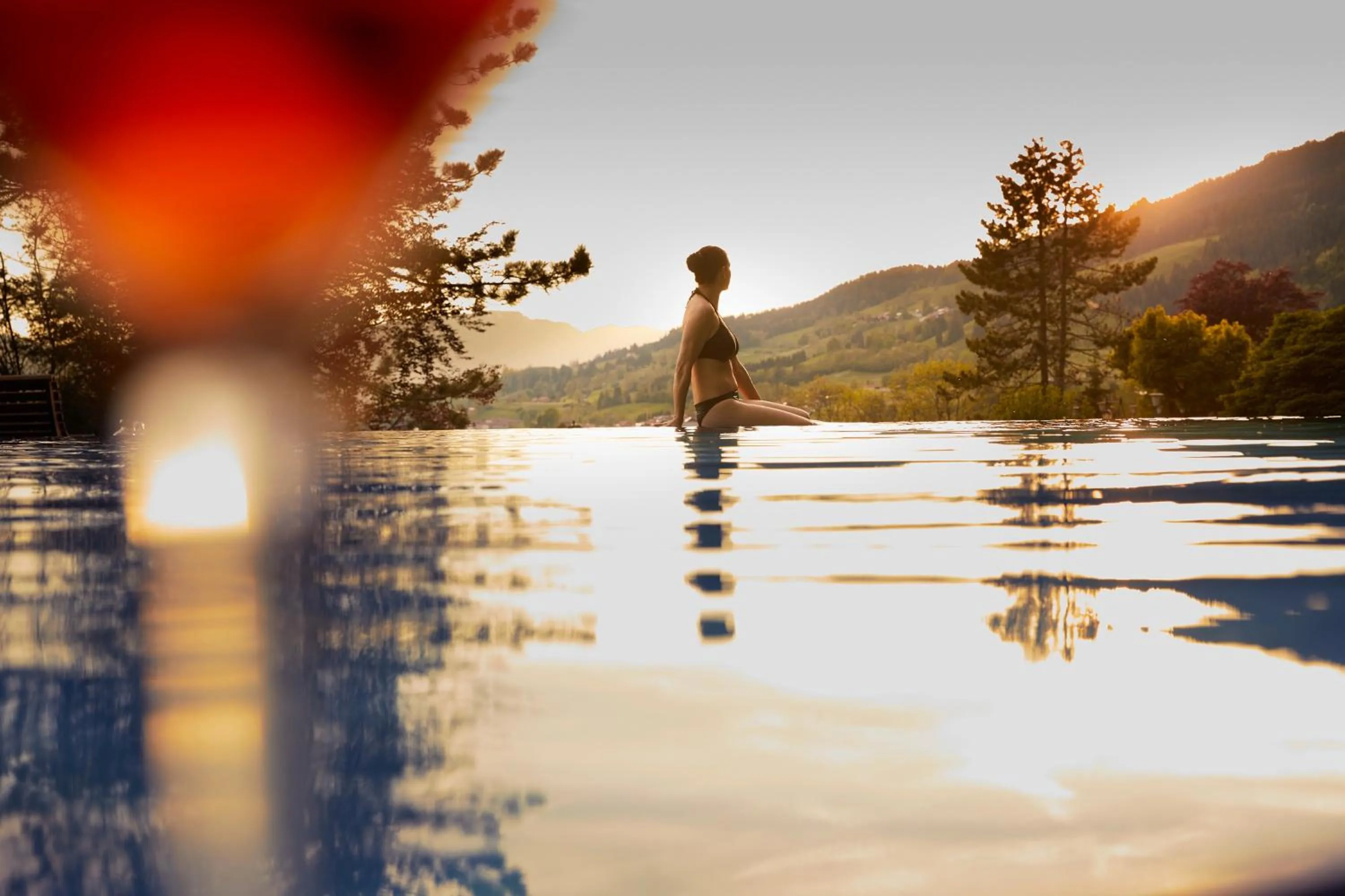 Swimming pool in Hotel Prinz-Luitpold-Bad