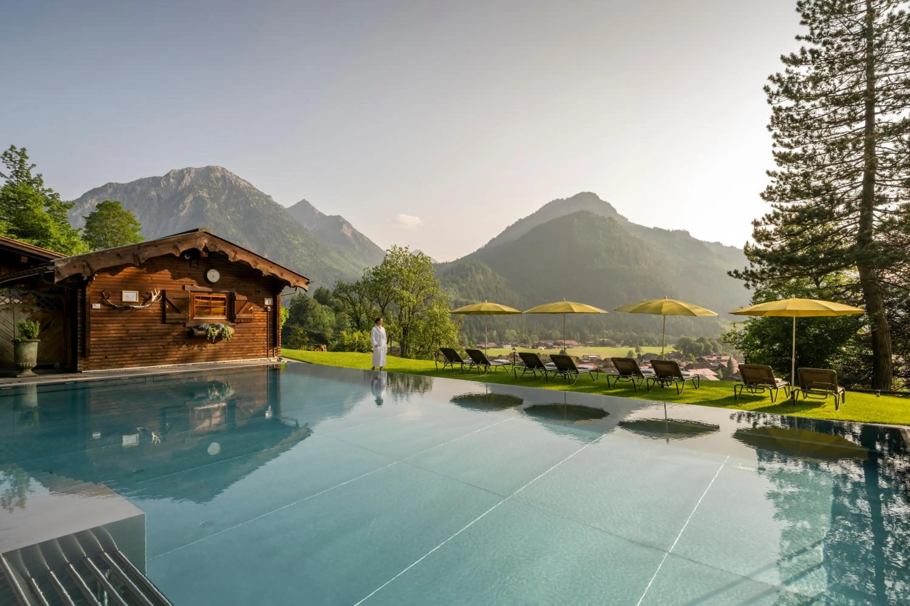 Pool view in Hotel Prinz-Luitpold-Bad