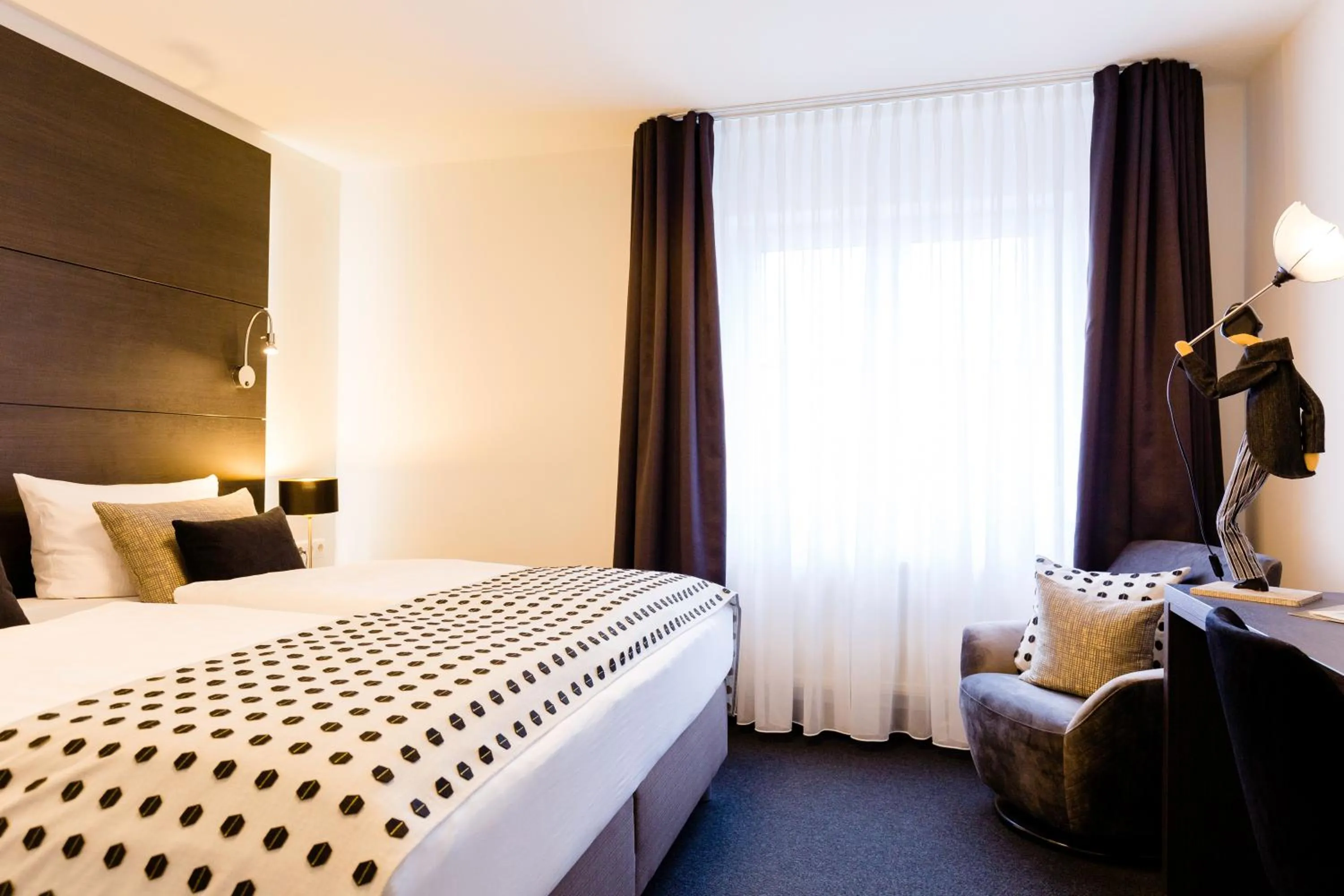 Photo of the whole room, Bed in Hotel Restaurant Zwergschlösschen