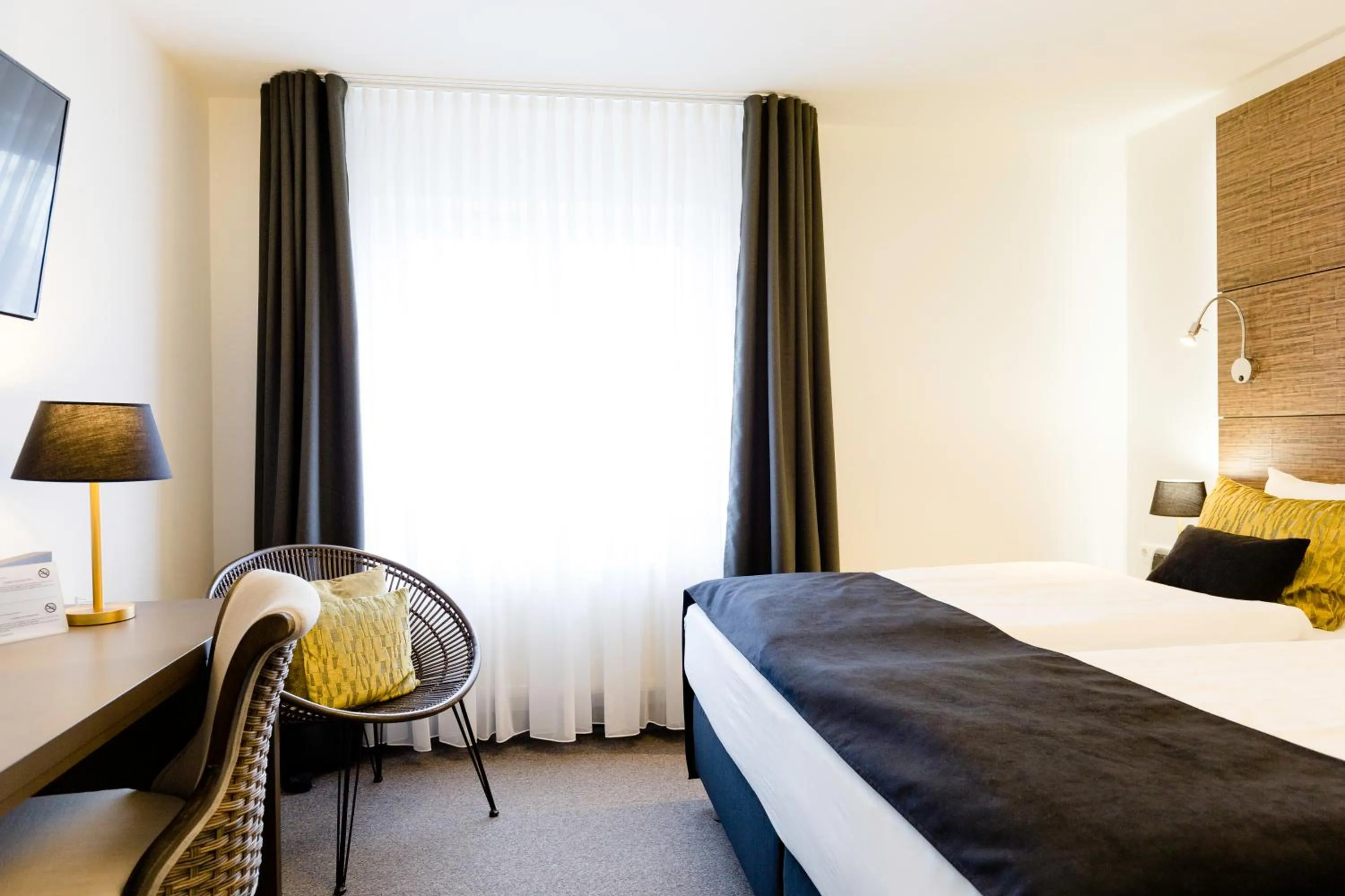 Photo of the whole room, Bed in Hotel Restaurant Zwergschlösschen