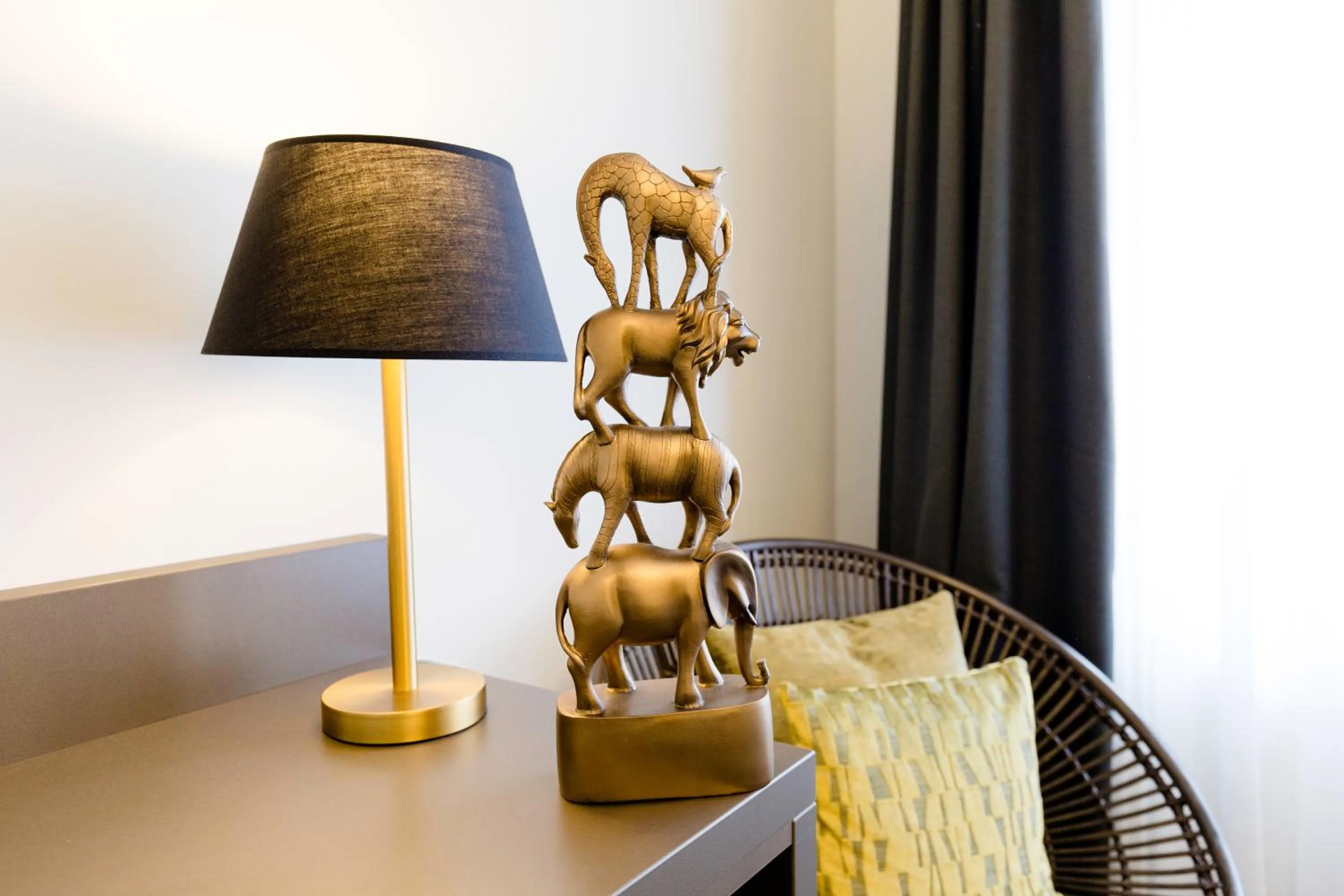 Decorative detail in Hotel Restaurant Zwergschlösschen