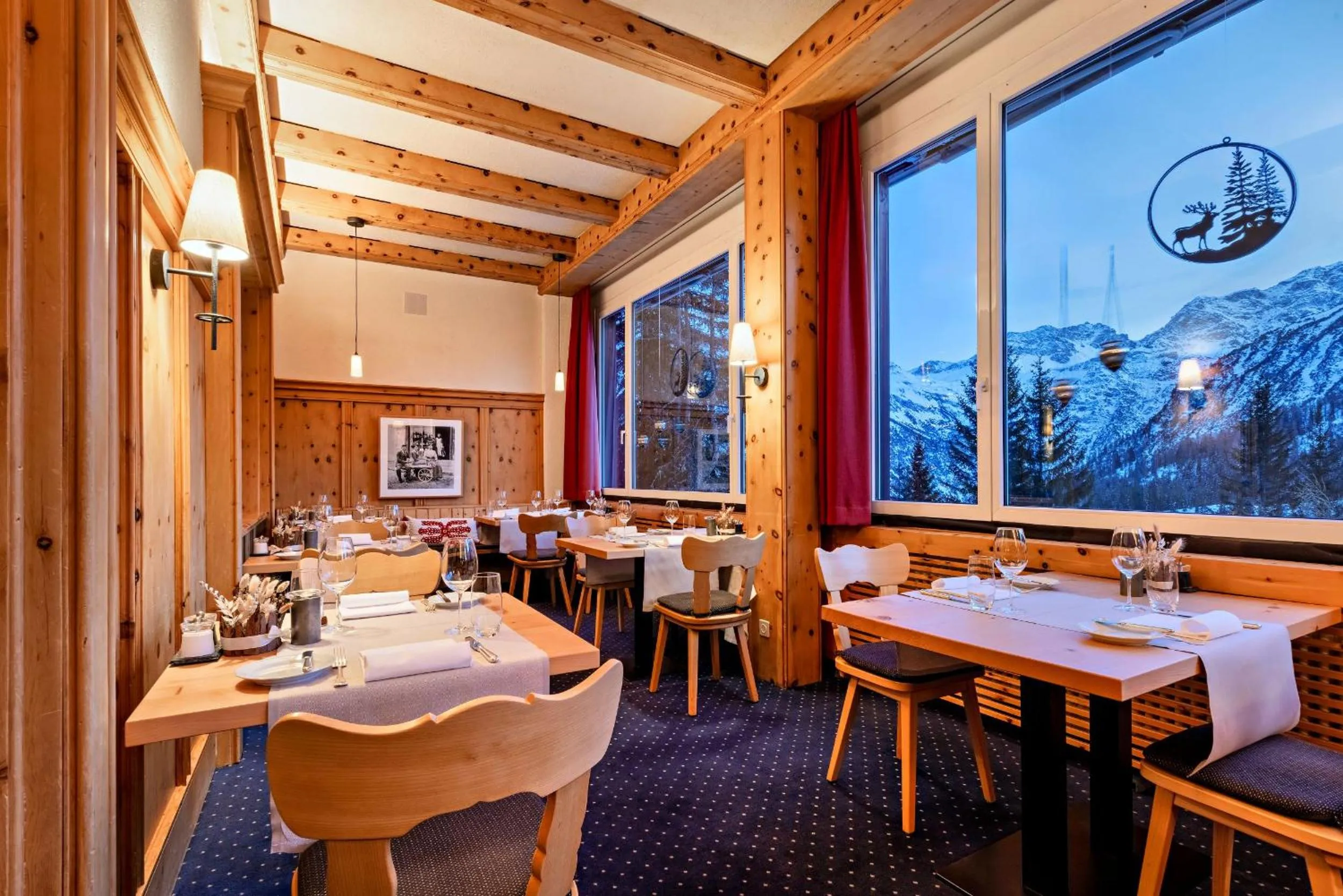 Restaurant/places to eat in Blatter's Arosa Hotel & Bella Vista SPA