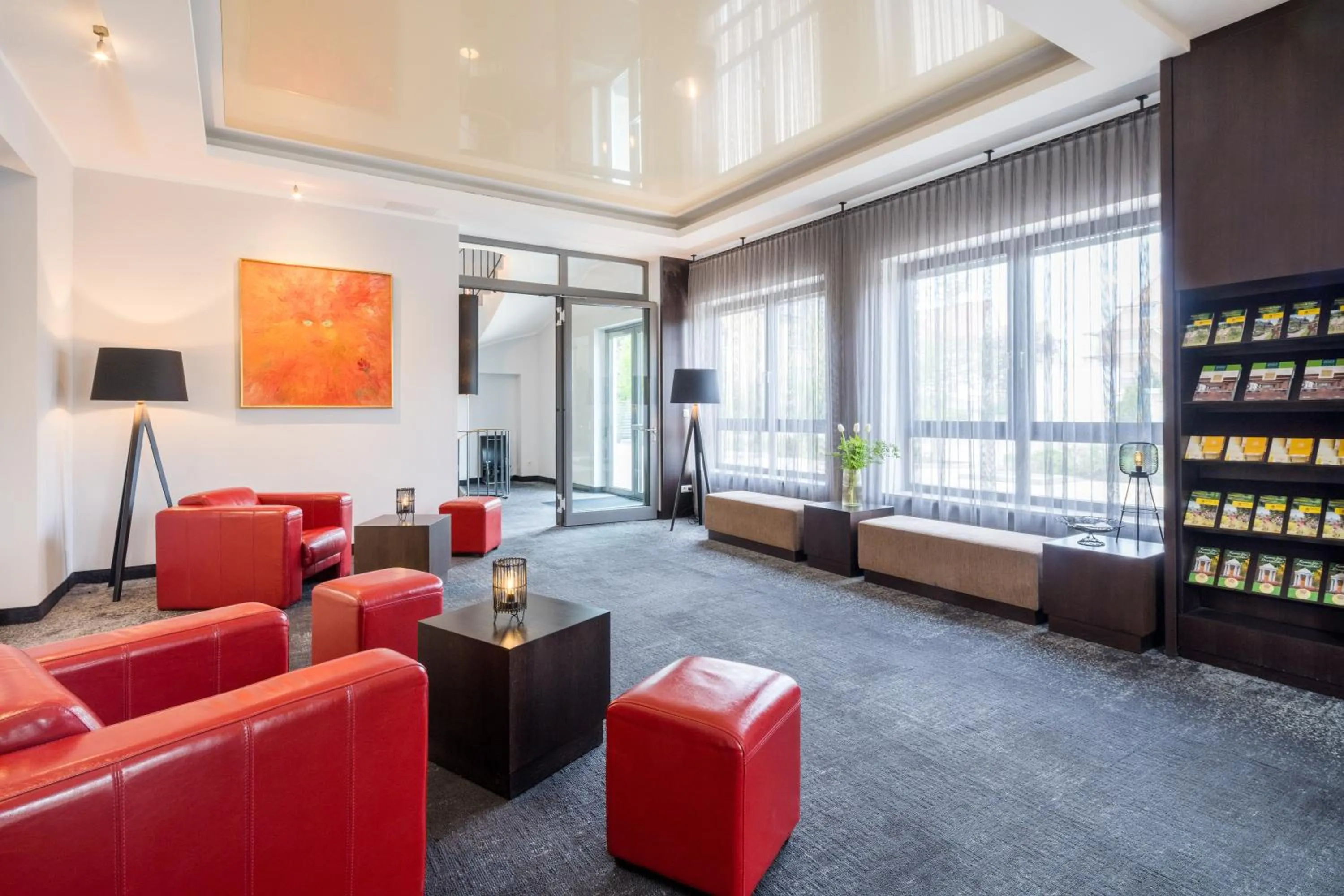 Communal lounge/ TV room in Landhotel Sonne