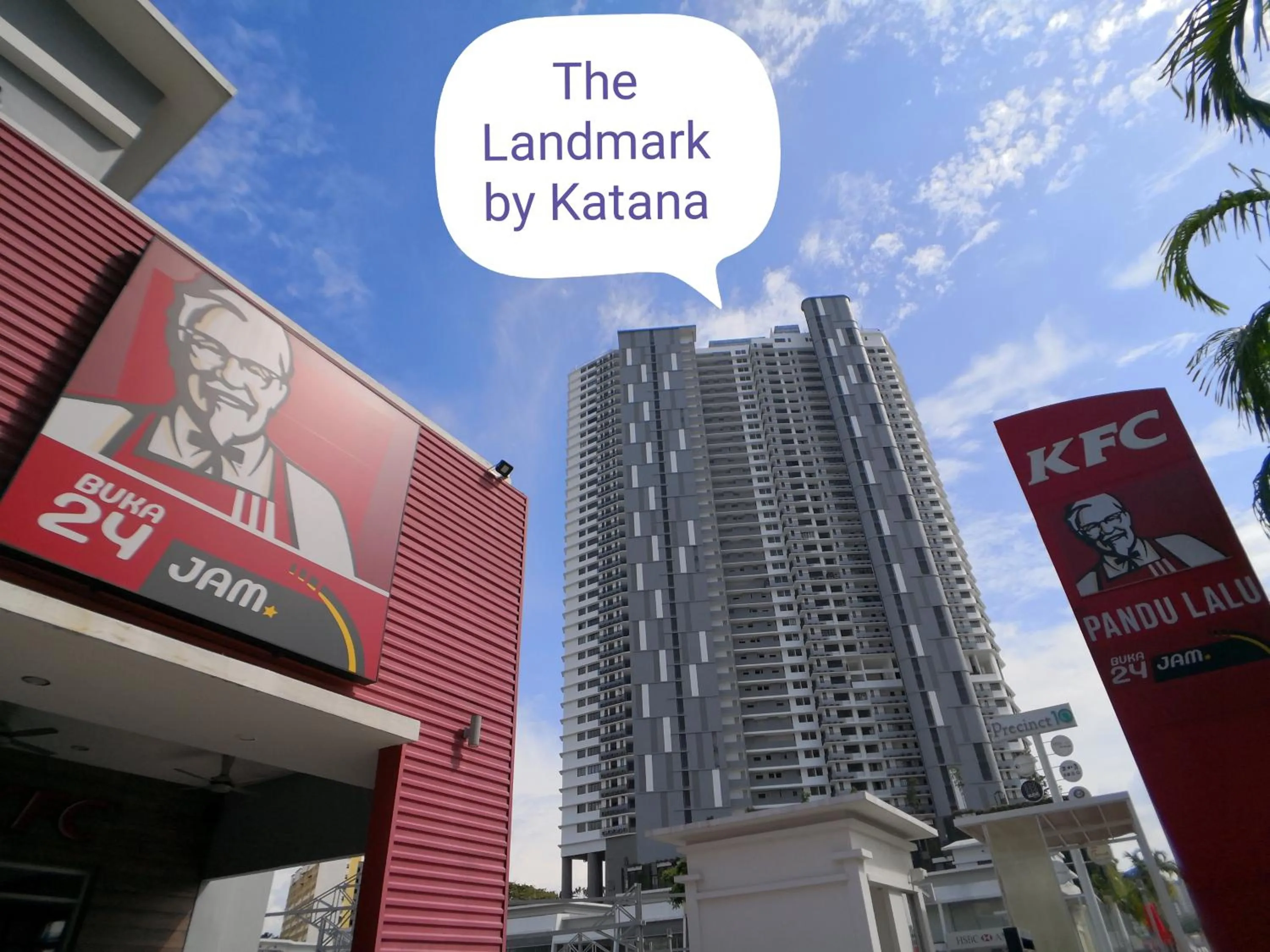 Bird's eye view in The Landmark by Comfy