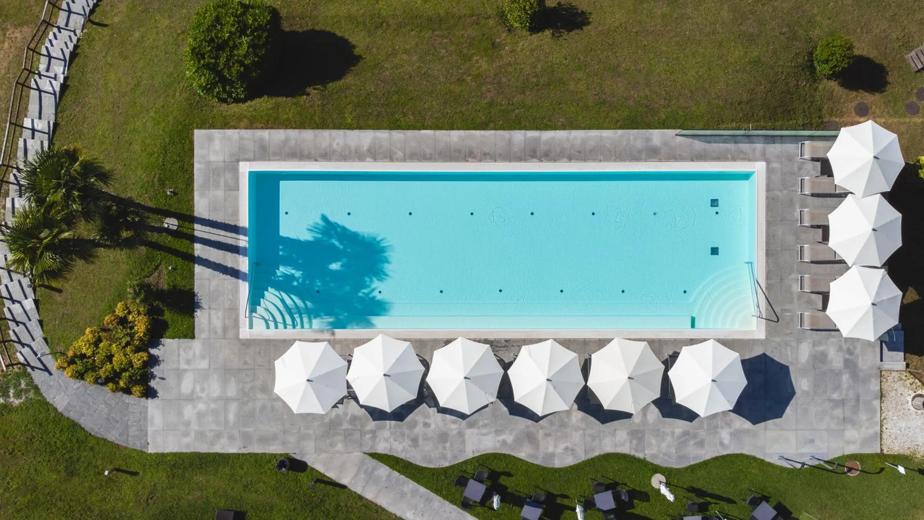 Swimming pool in Kurhaus Cademario Hotel & SPA - Adults Only