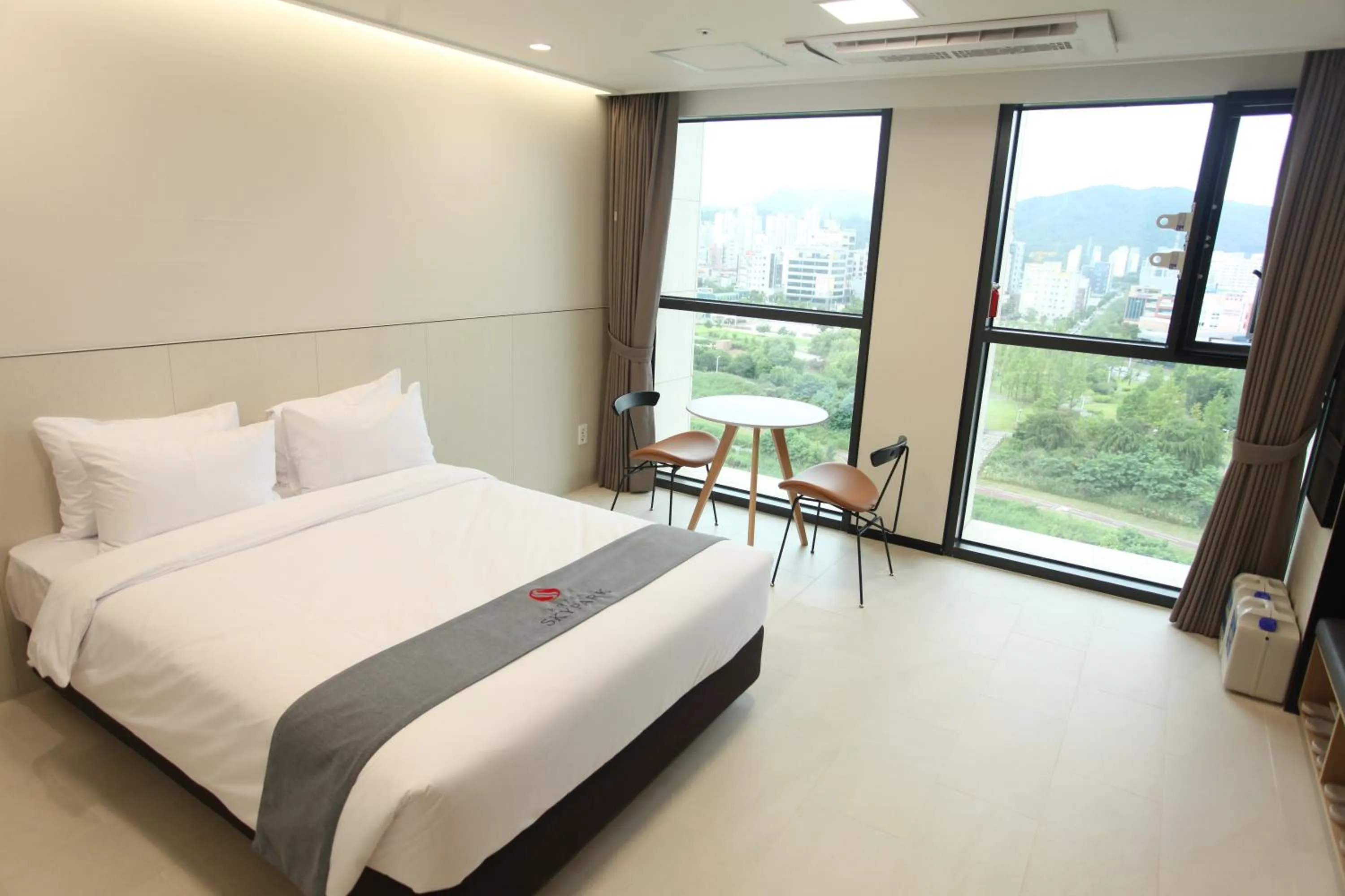 Bed in Hotel Skypark DaejeonⅠ