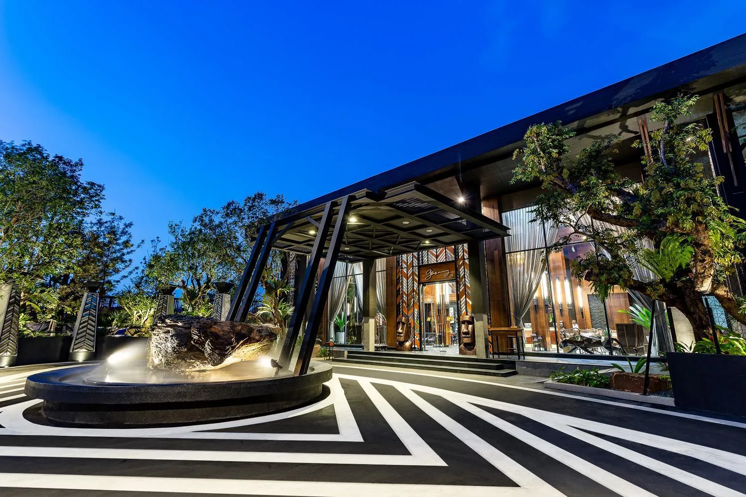 Lobby or reception in The Gems Mining Pool Villas Pattaya