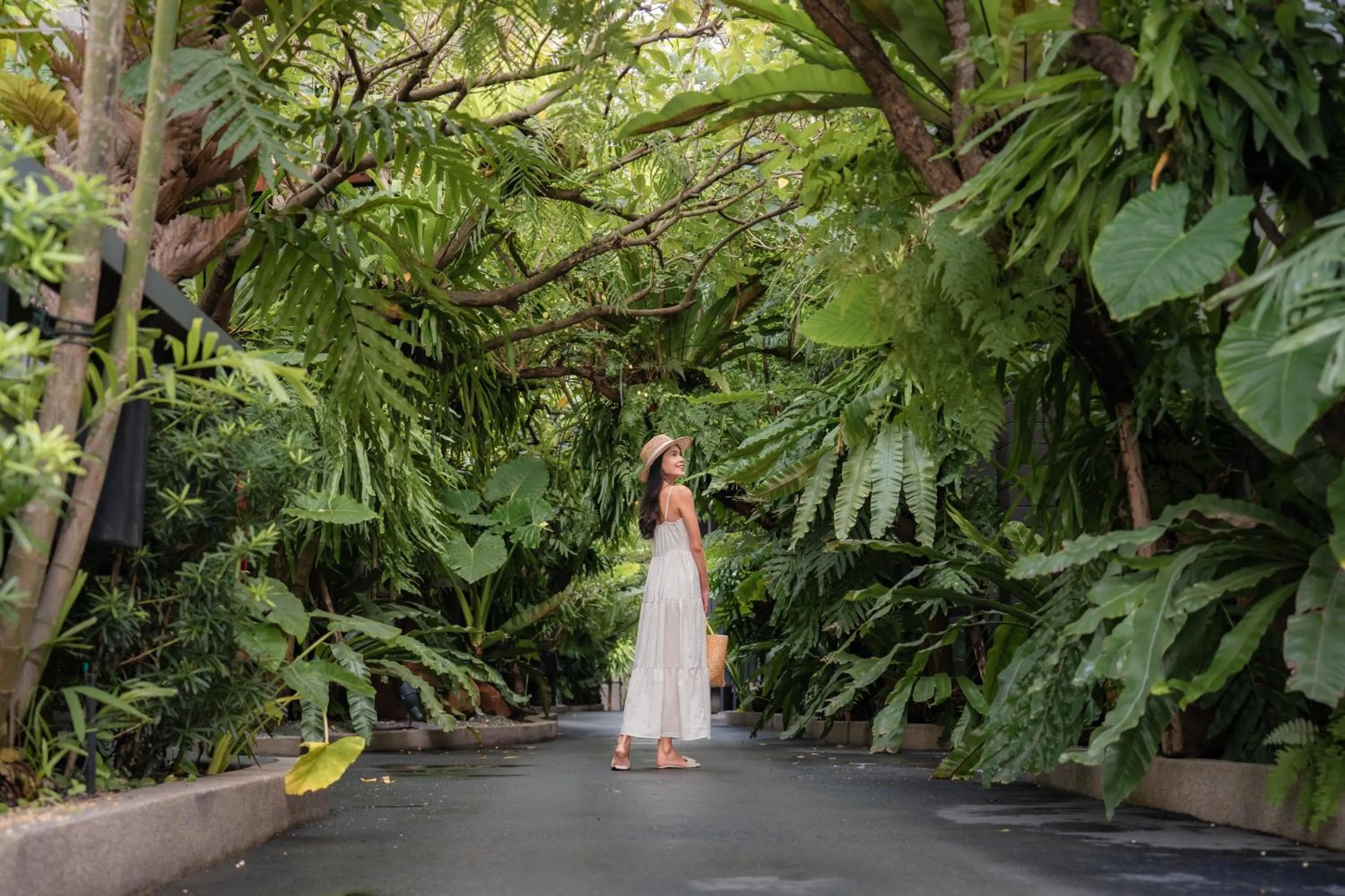 Garden in The Gems Mining Pool Villas Pattaya