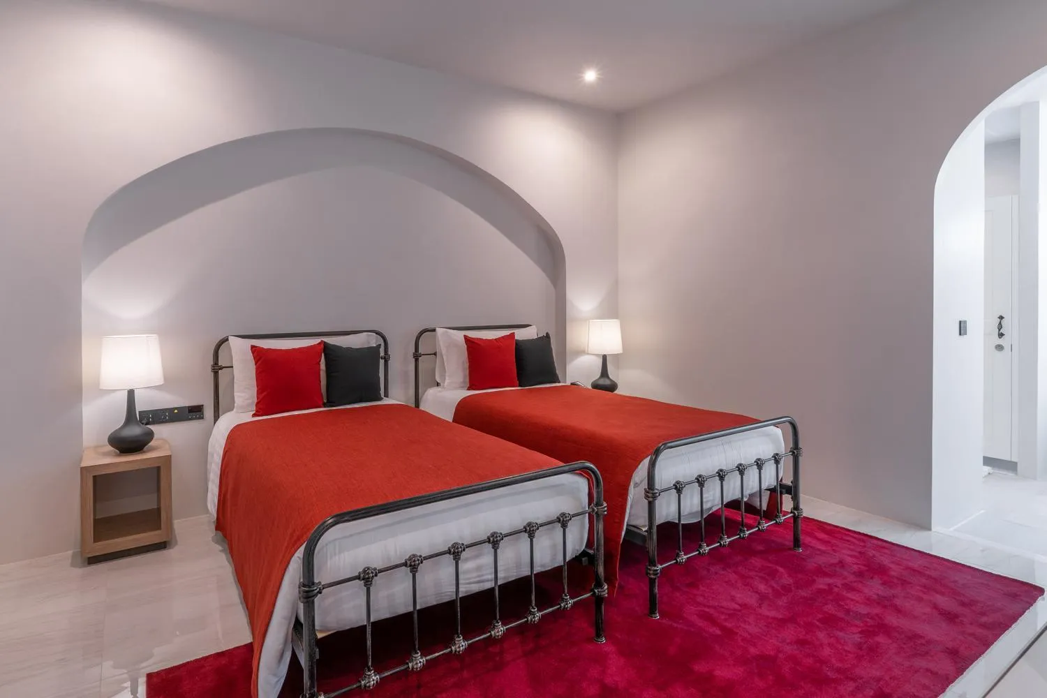 Bed in The Gems Mining Pool Villas Pattaya