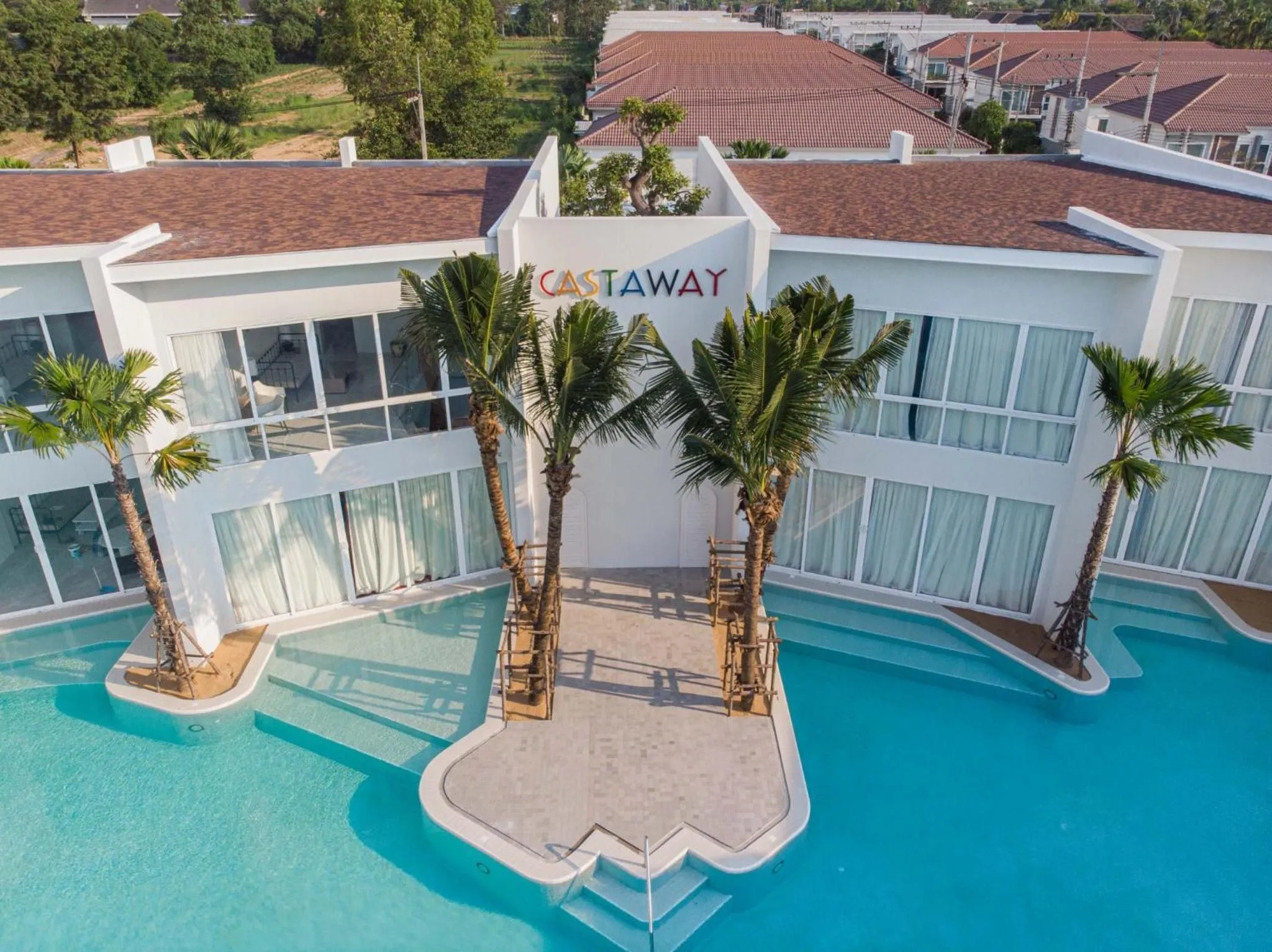 Swimming pool in The Gems Mining Pool Villas Pattaya