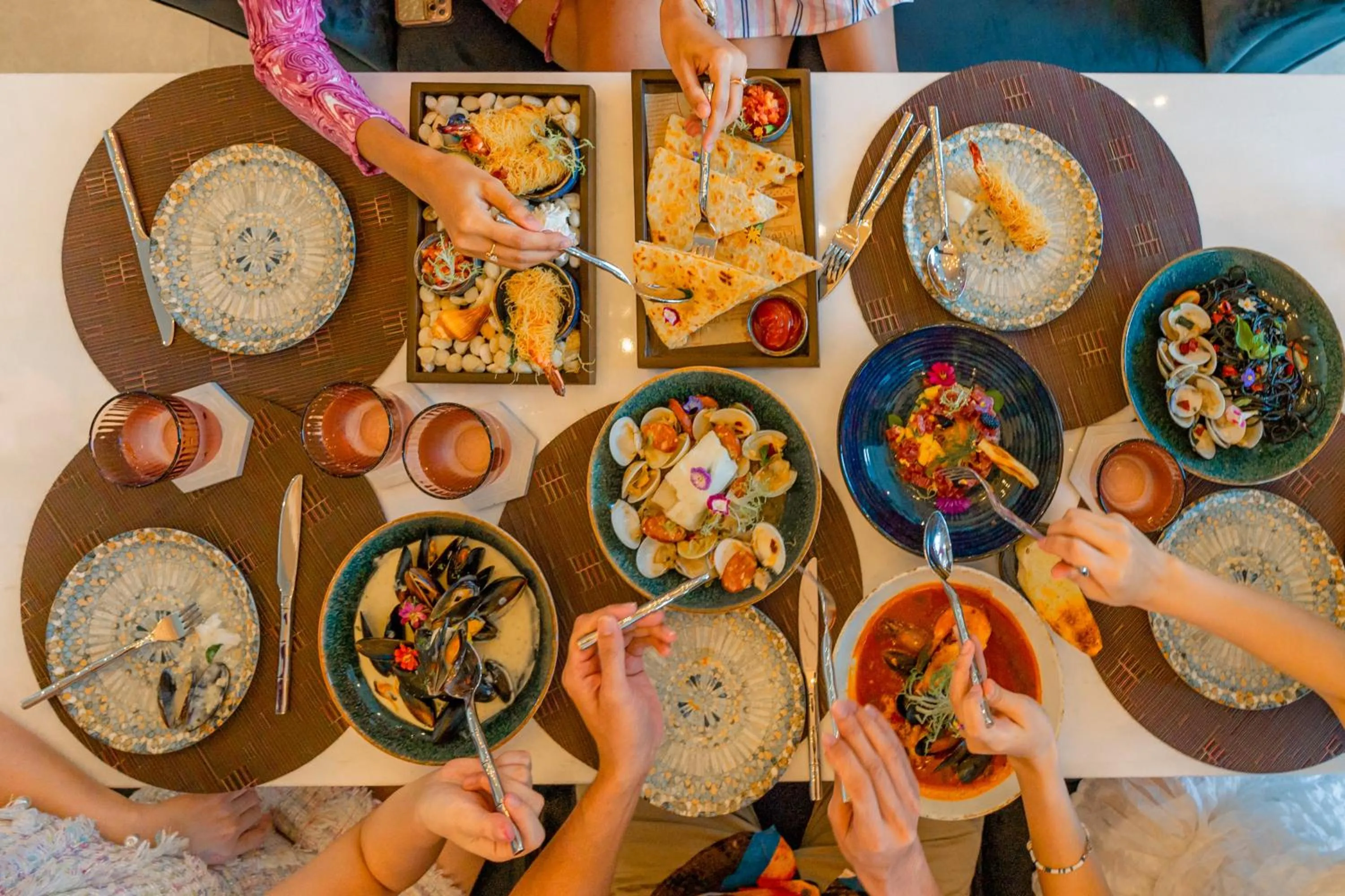 Restaurant/places to eat in The Gems Mining Pool Villas Pattaya