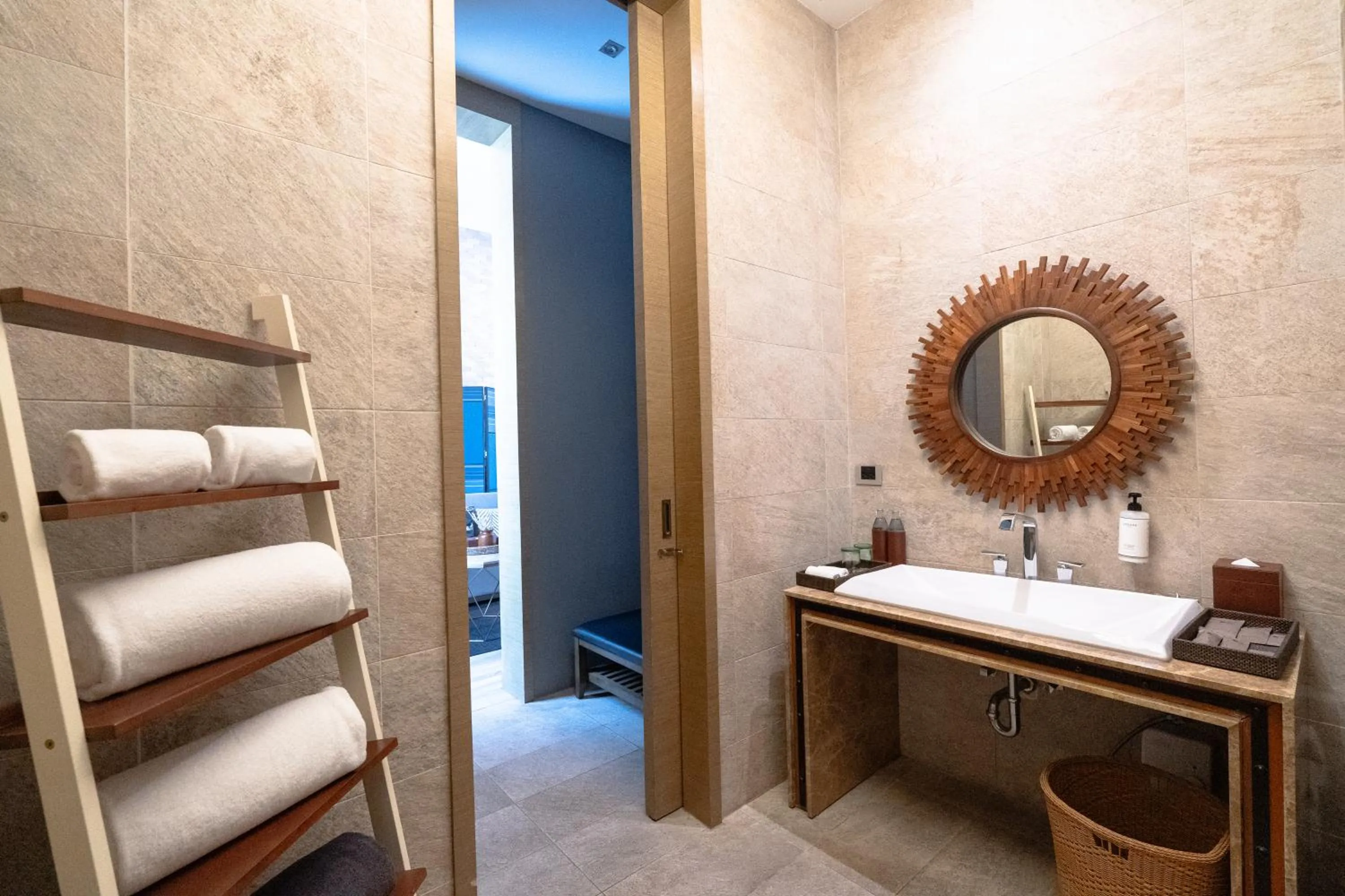 Bathroom, Bed in The Gems Mining Pool Villas Pattaya