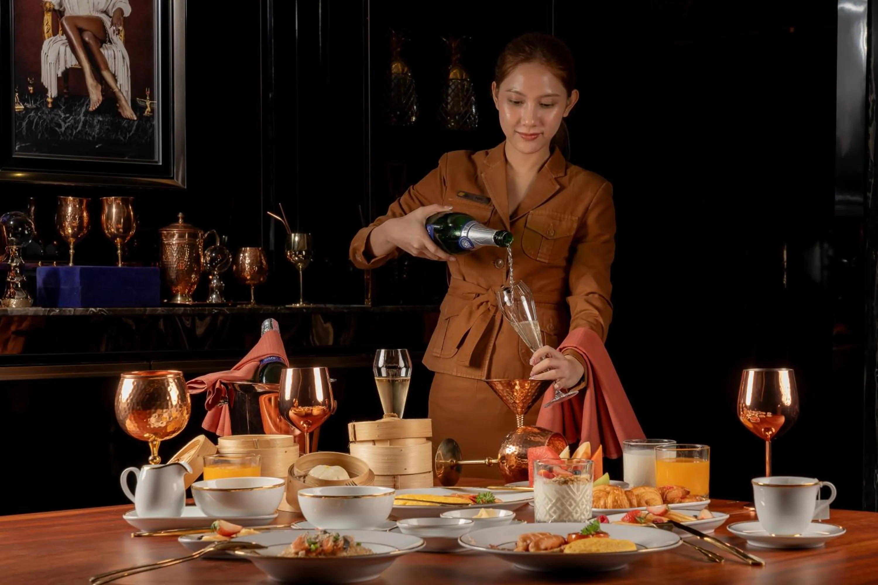 Food in The Gems Mining Pool Villas Pattaya