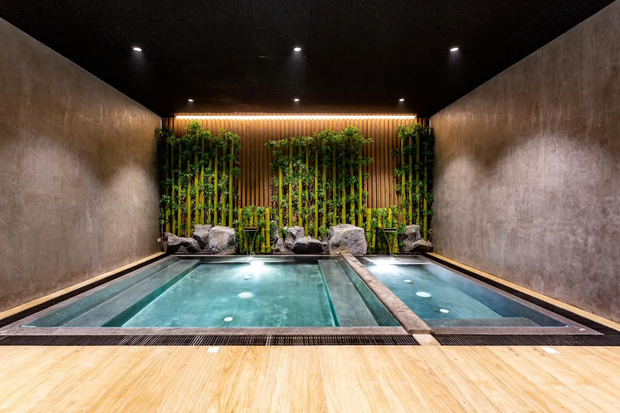 Hot Tub in The Gems Mining Pool Villas Pattaya