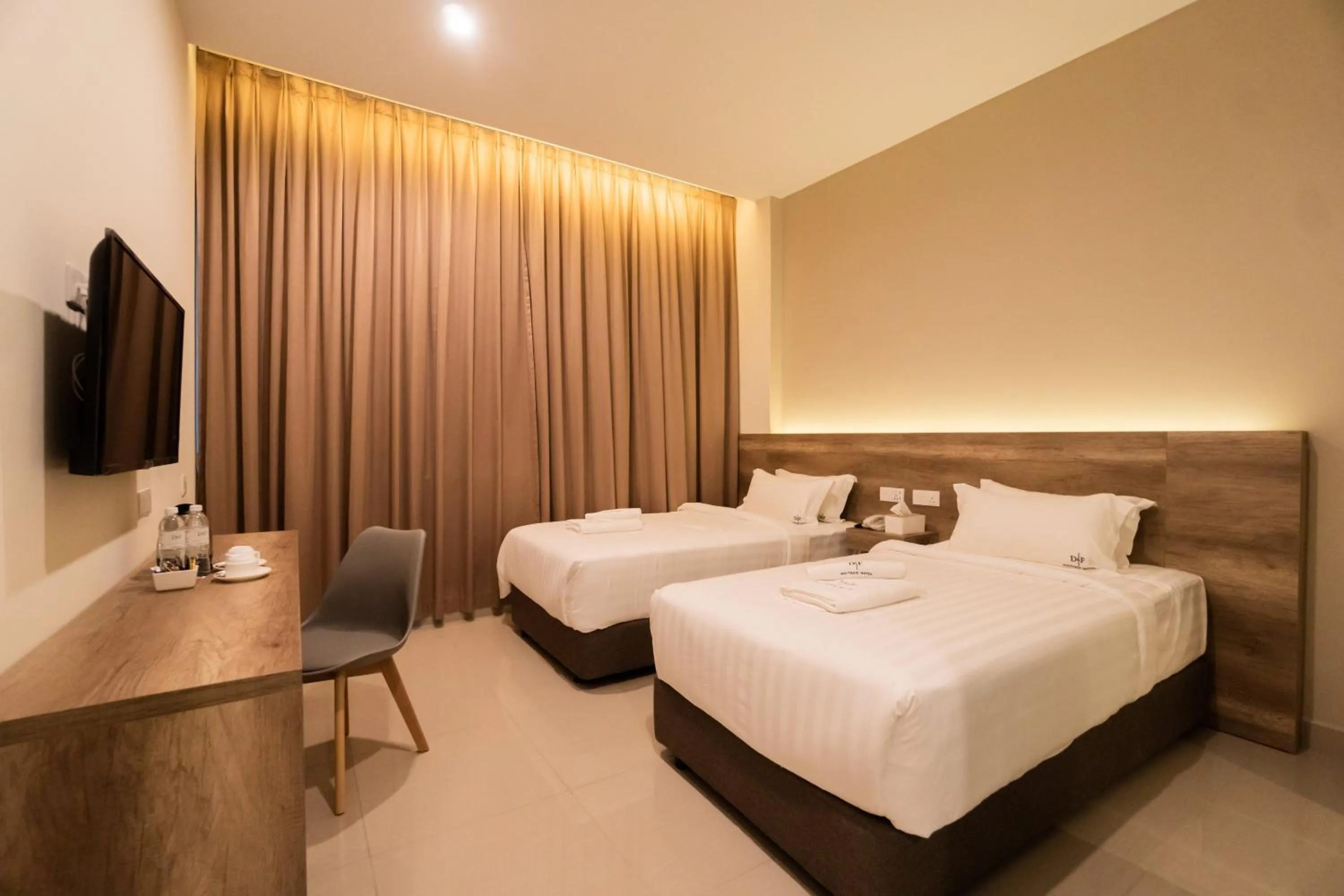 Photo of the whole room, Bed in D&F BOUTIQUE HOTEL SEREMBAN 2